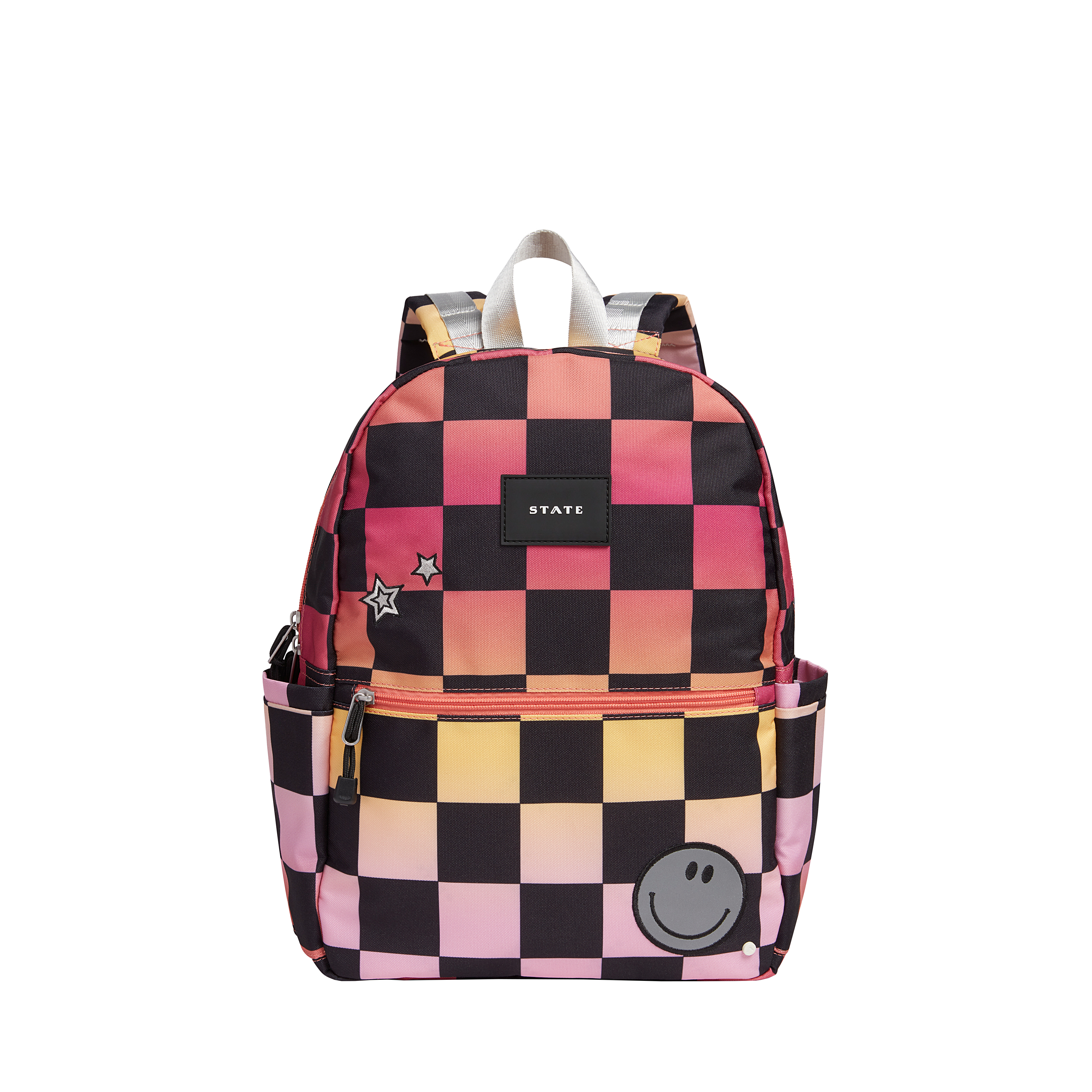 Kane Kids Double Pocket Backpack in Diagonal Zippers - State Bags
