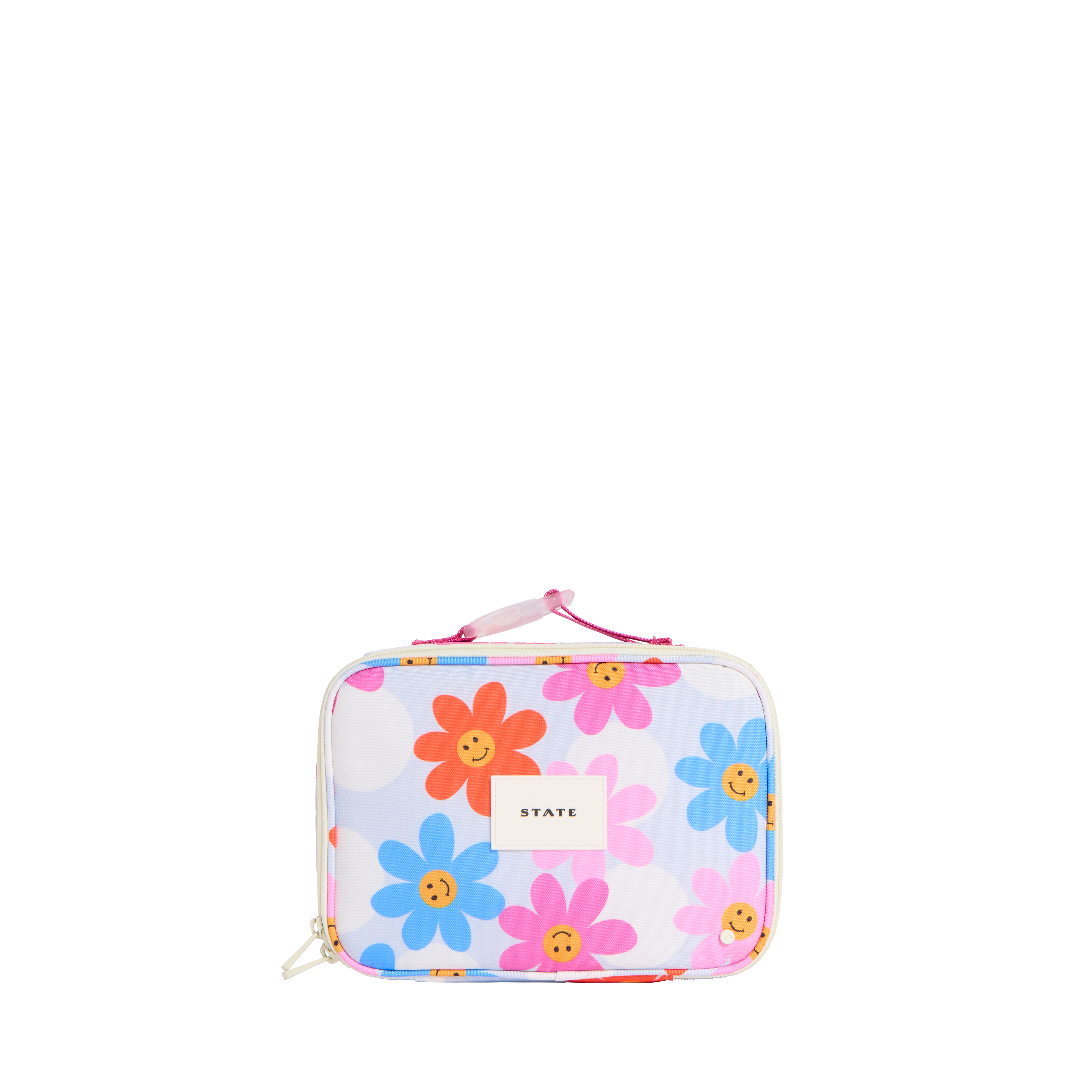 STATE Bags Rodgers Lunch Box Recycled Poly Canvas Daises
