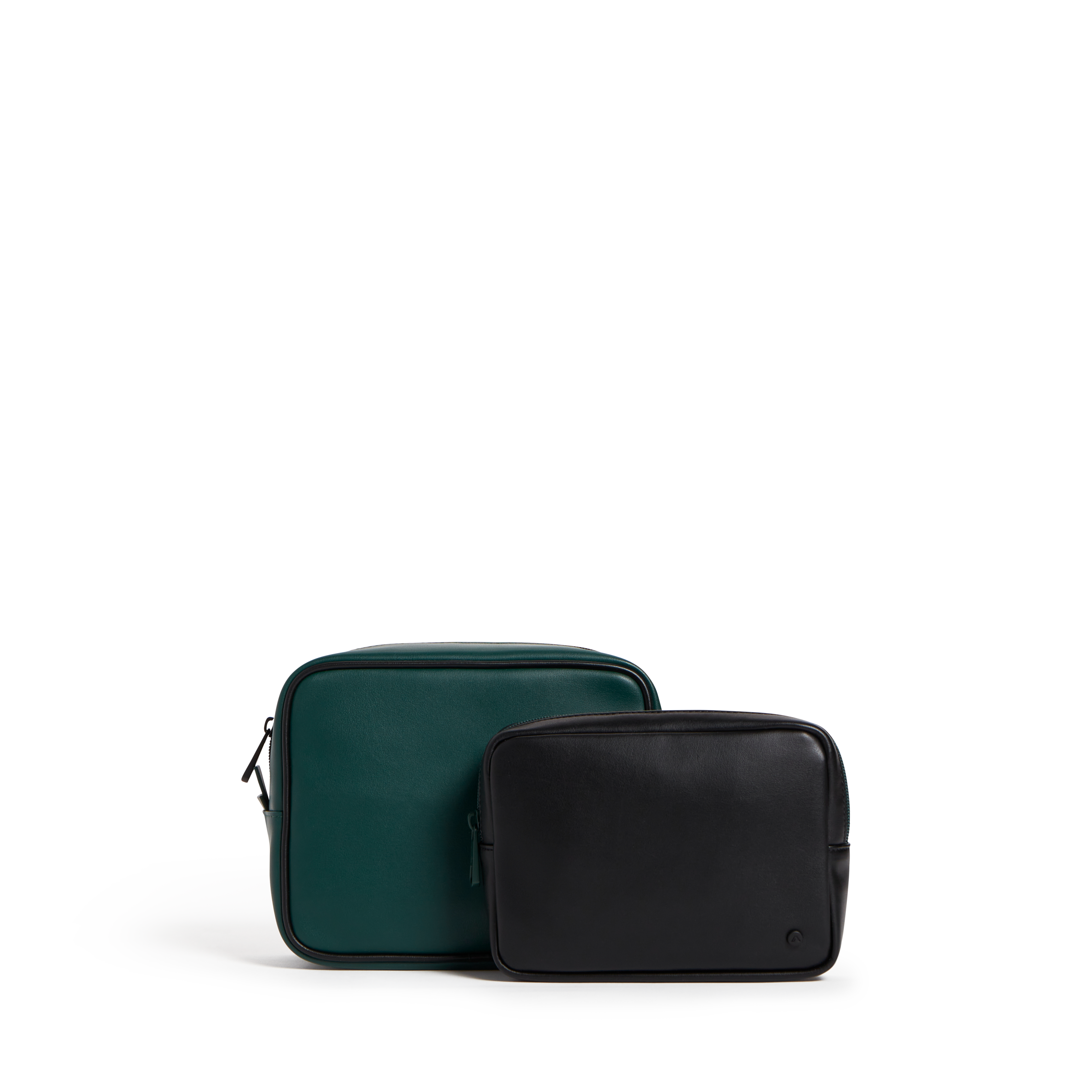 STATE Bags | Travel Pouch Set of Two Vegan Leather Olive STATE Bags | Travel Pouch Set of Two Vegan Leather Olive