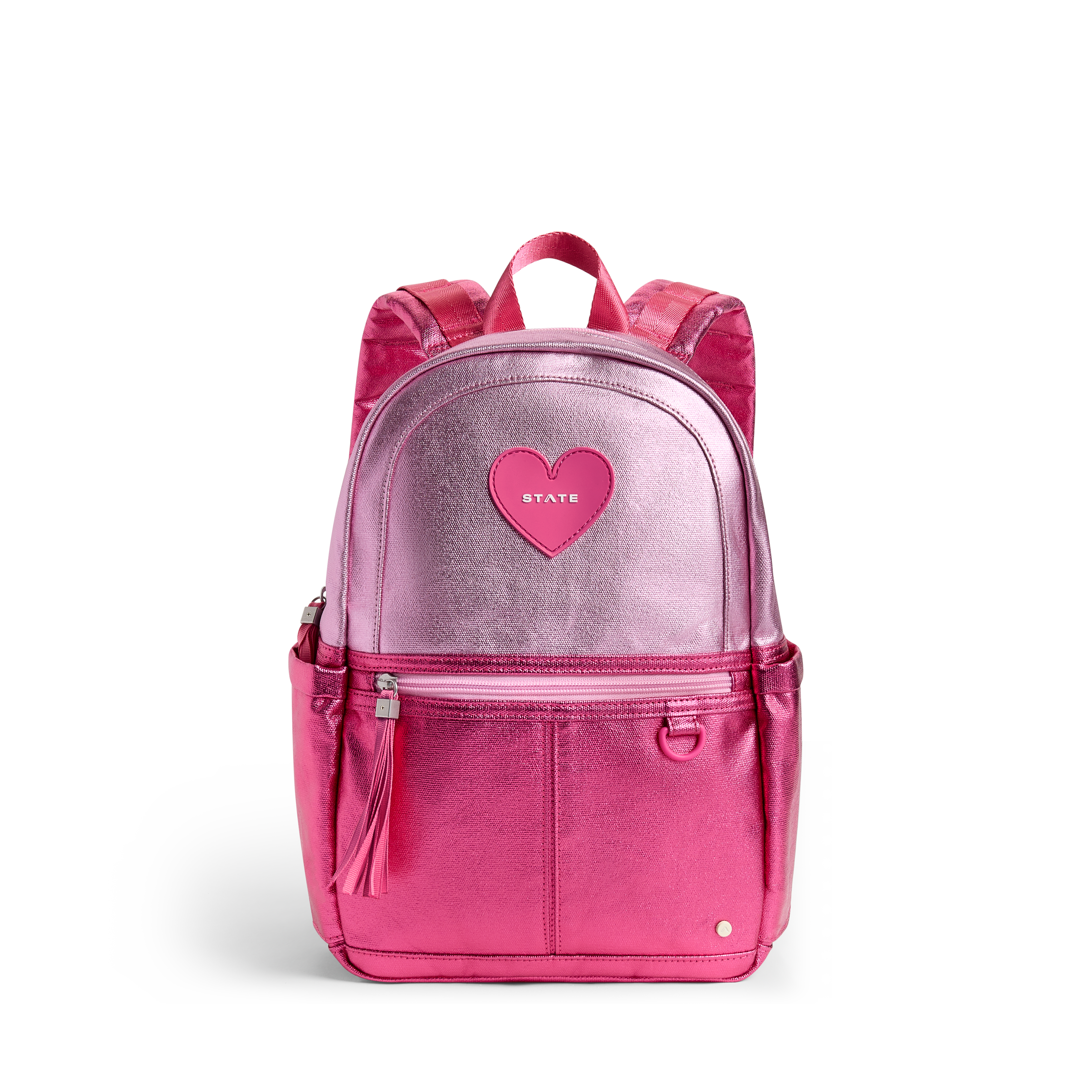 STATE Bags | Kane Mini Backpack Metallic Pink/Hot Pink Colorblock STATE Bags | Kane Mini Backpack Metallic Pink/Hot Pink Colorblock