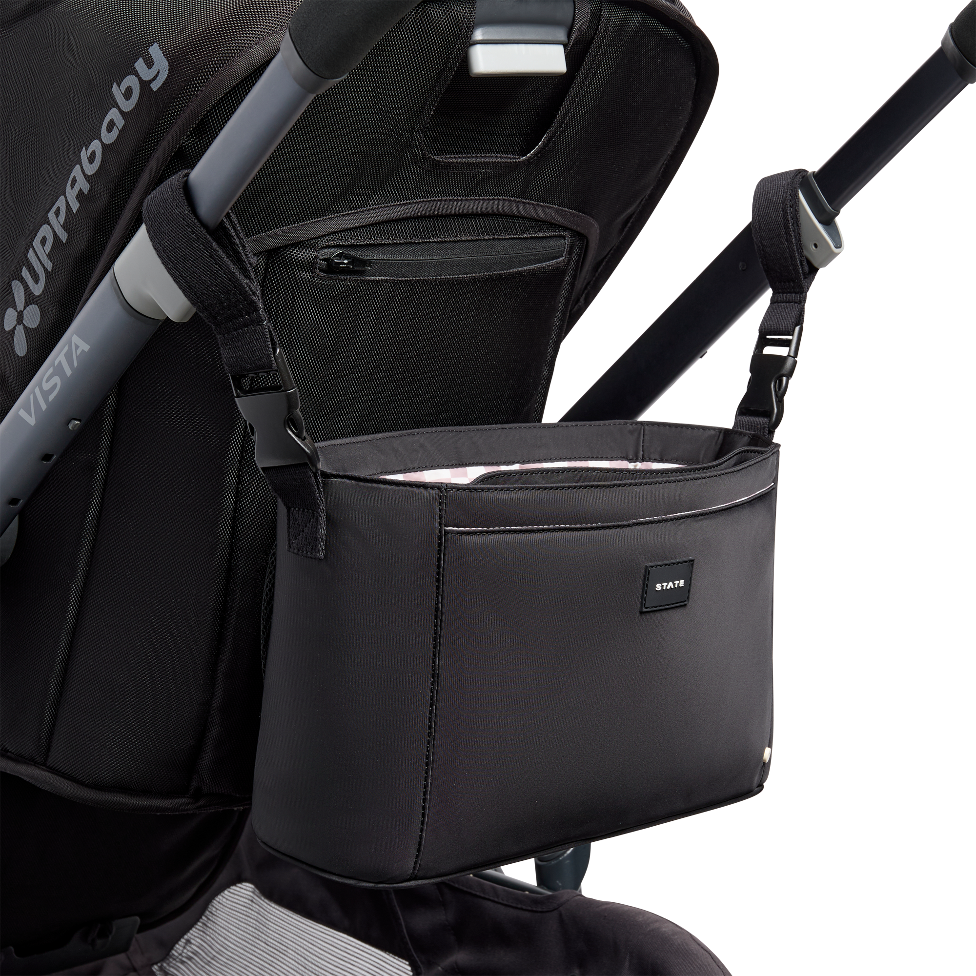 ethan and emma stroller organizer uppababy vista Stroller Organizer