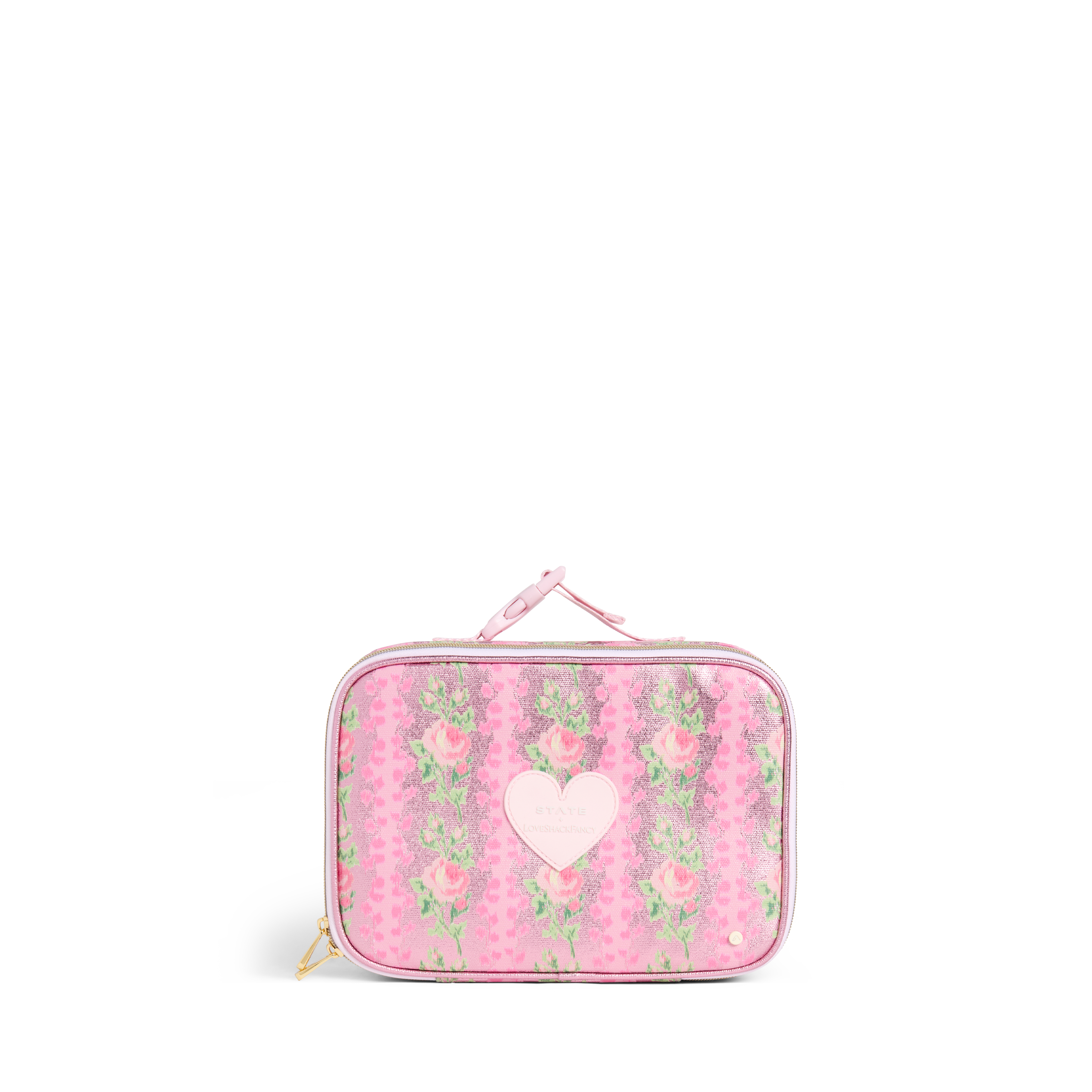STATE Bags | STATE x LoveShack Fancy Rodgers Lunch Box Metallic STATE Bags | STATE x LoveShack Fancy Rodgers Lunch Box Metallic