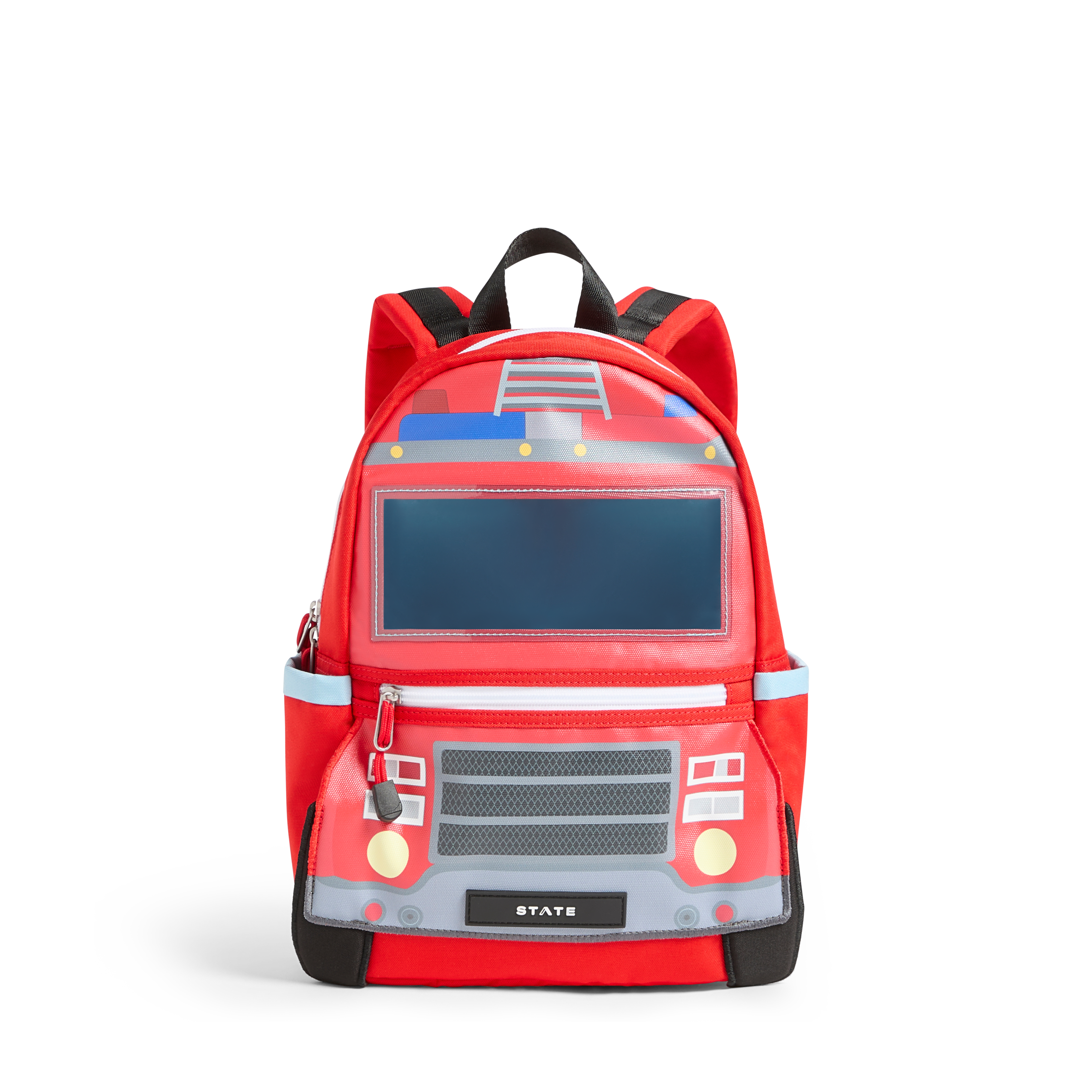 STATE Bags Kane Kids Mini Backpack Recycled Polycanvas Firetruck