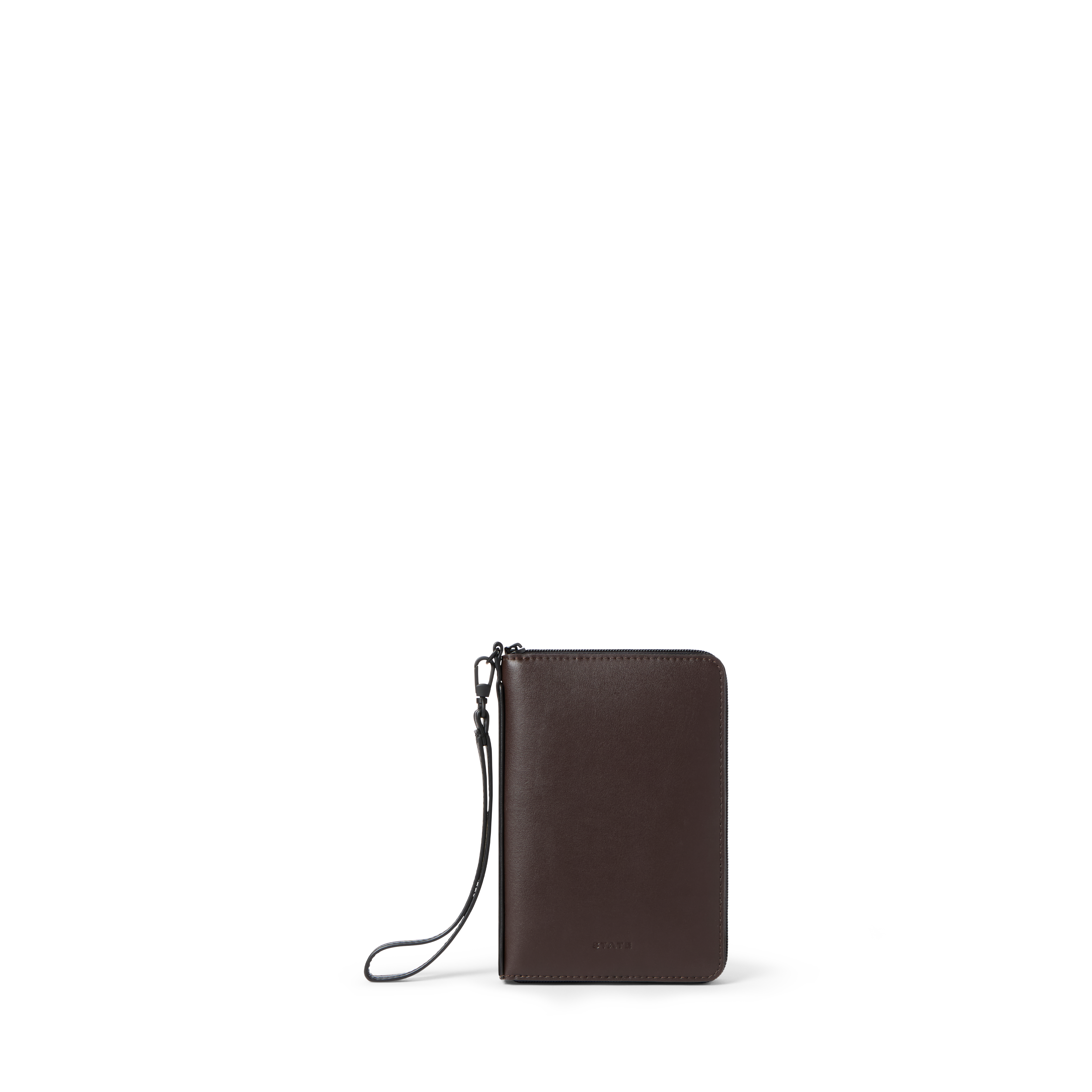 STATE Bags | Passport Holder Vegan Leather Brown