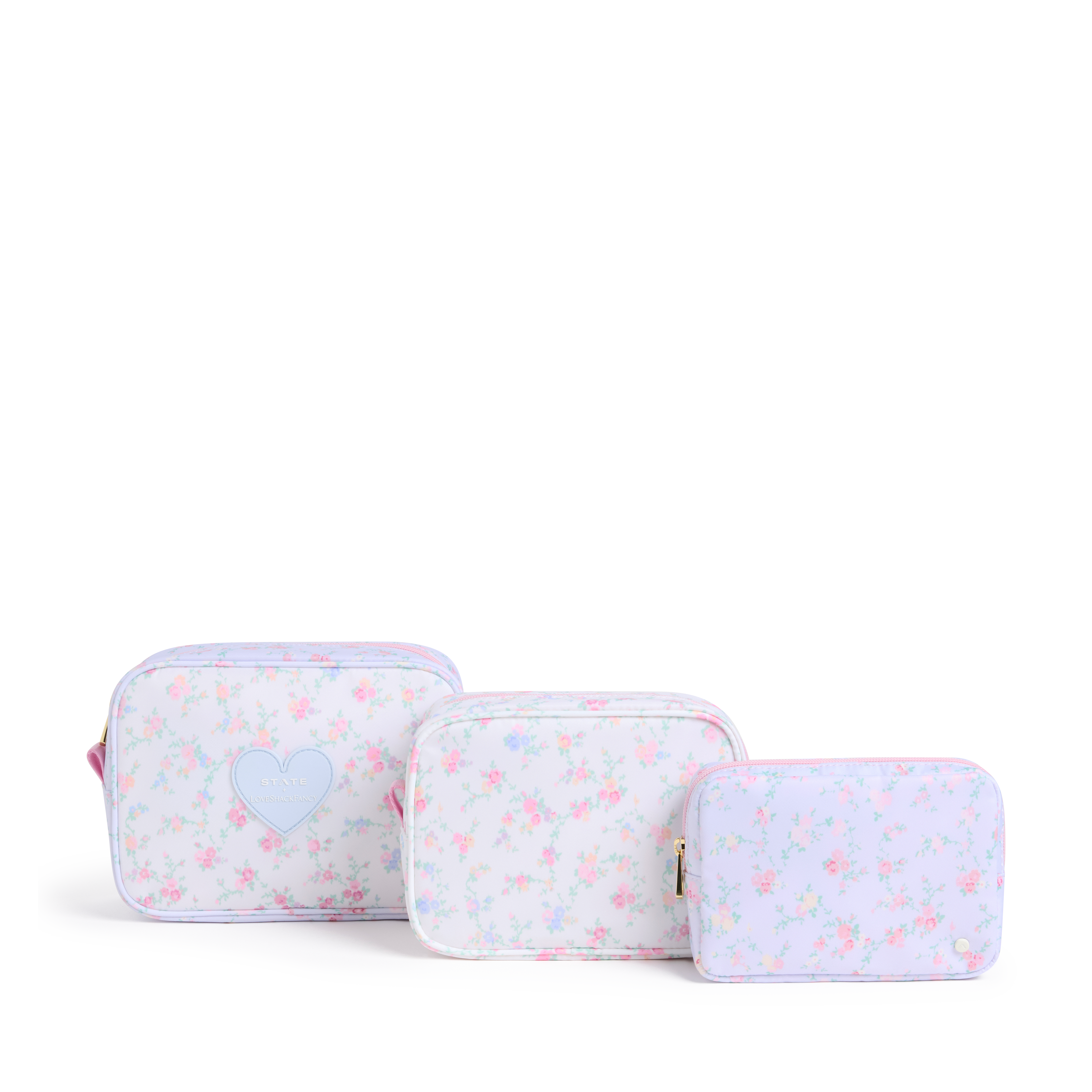 STATE Bags | STATE x LoveShackFancy Travel Pouch Set Nylon