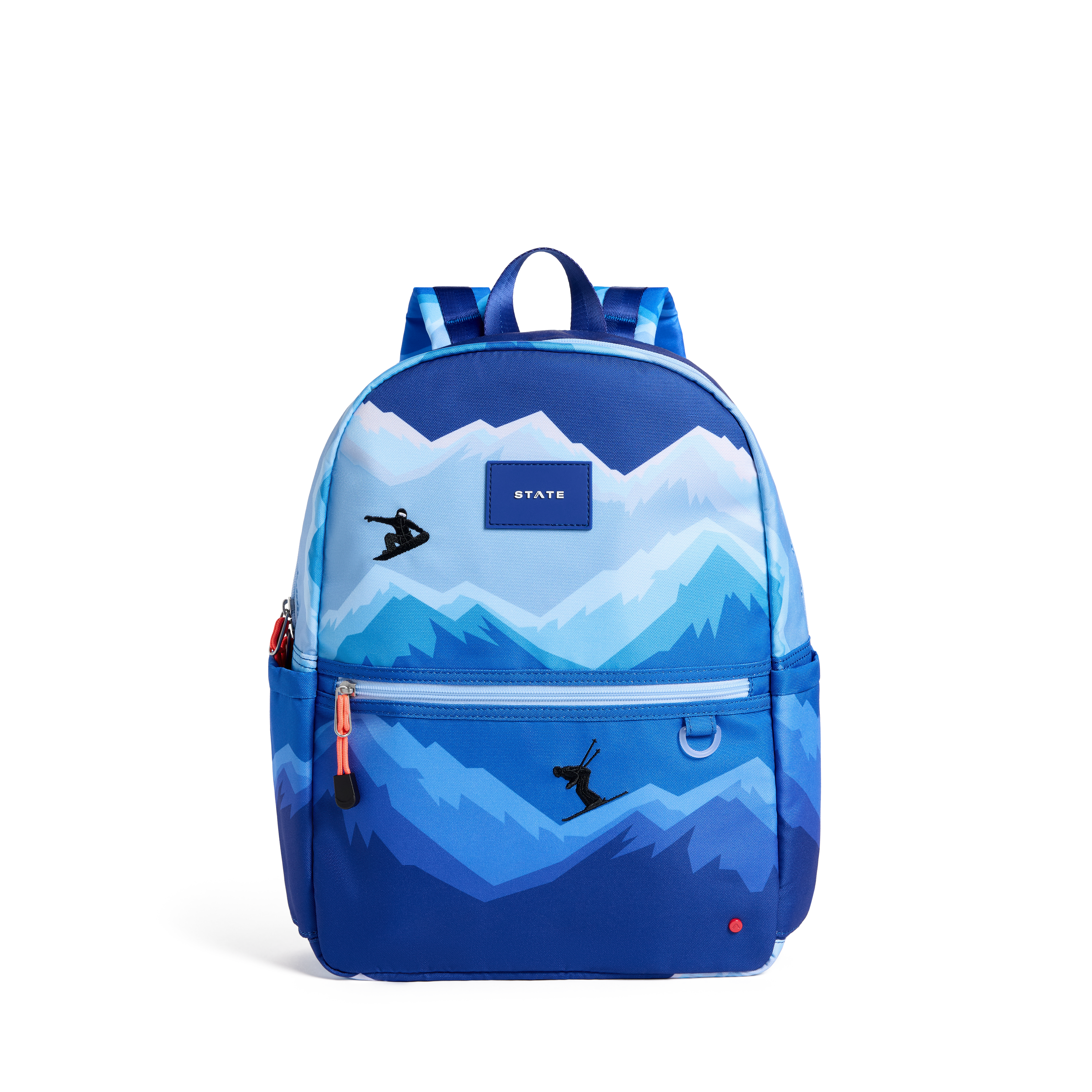 STATE unisex Colorful Abstract Print Backpack Colorful Leaf Design All Over Print Med Minimalist Backpack  main image 3