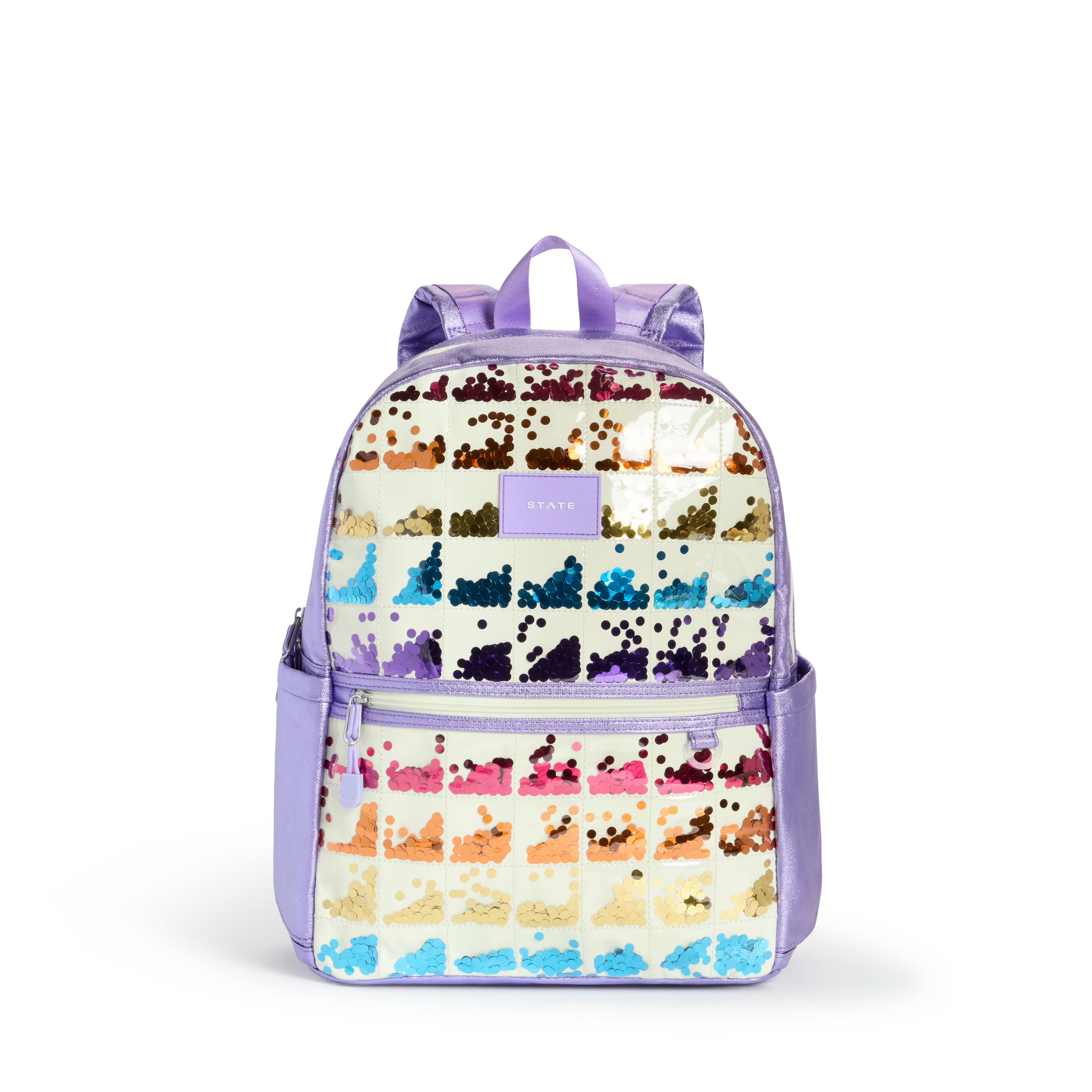 rains lilac backpack STATE Bags Kane Double Pocket Quilted Sequins Color:Teal and Blue Check - Glen Appin ei-ph.t8cdn.com/videos/202107/20/391572561/origina... features a removable hydration aaa - UNICA - New
