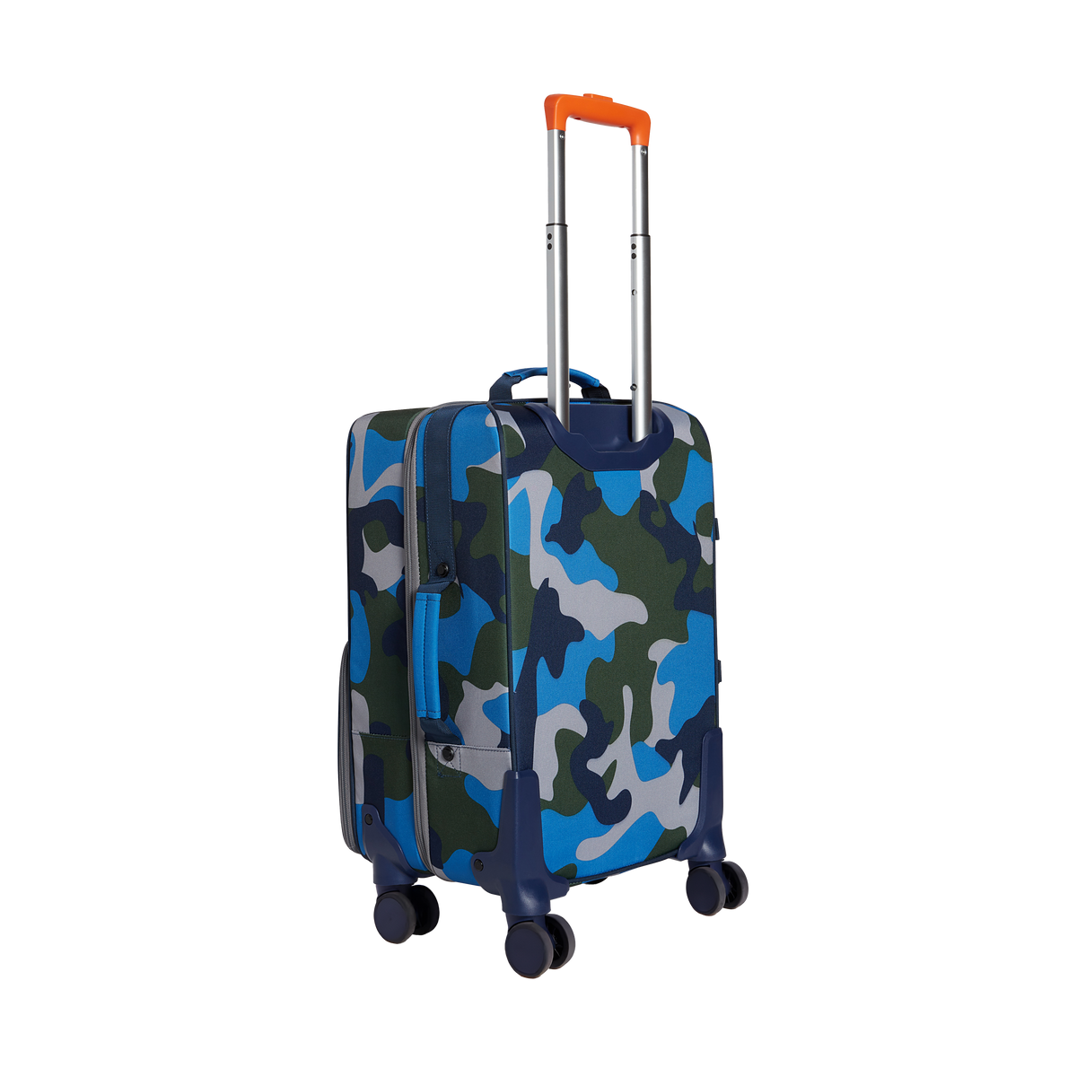 state bags Logan suitcase polyester camo back view click to zoom