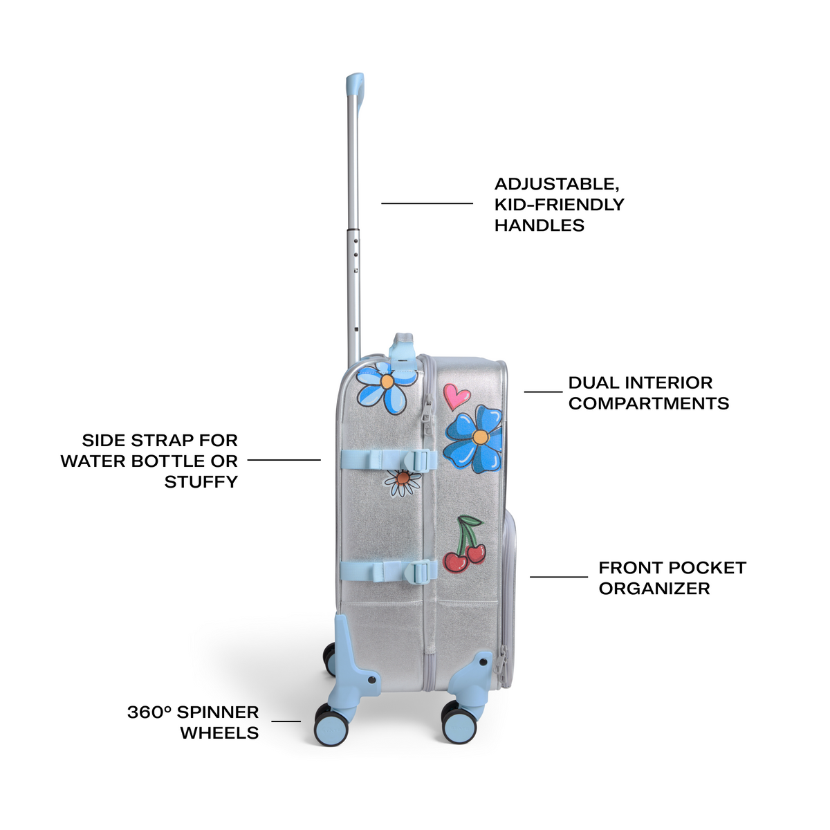 STATE Bags Logan Carry-On Suitcase Graffiti Features Click to Zoom 