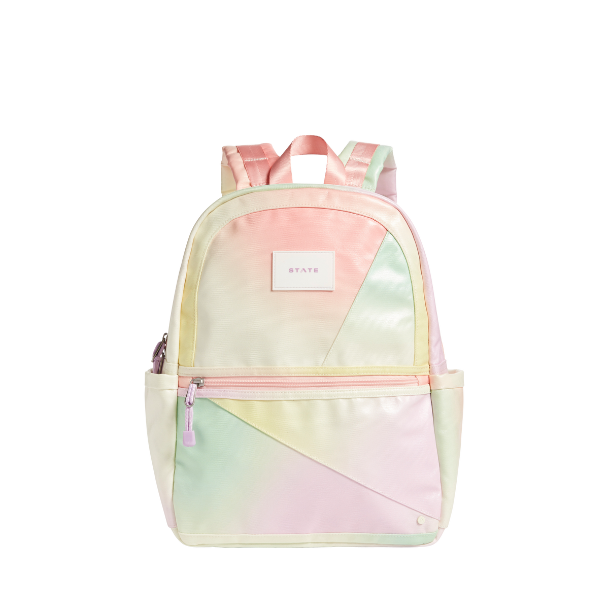 STATE Bags | Kane Kids Travel Backpack Metallic Painterly Animal | Back