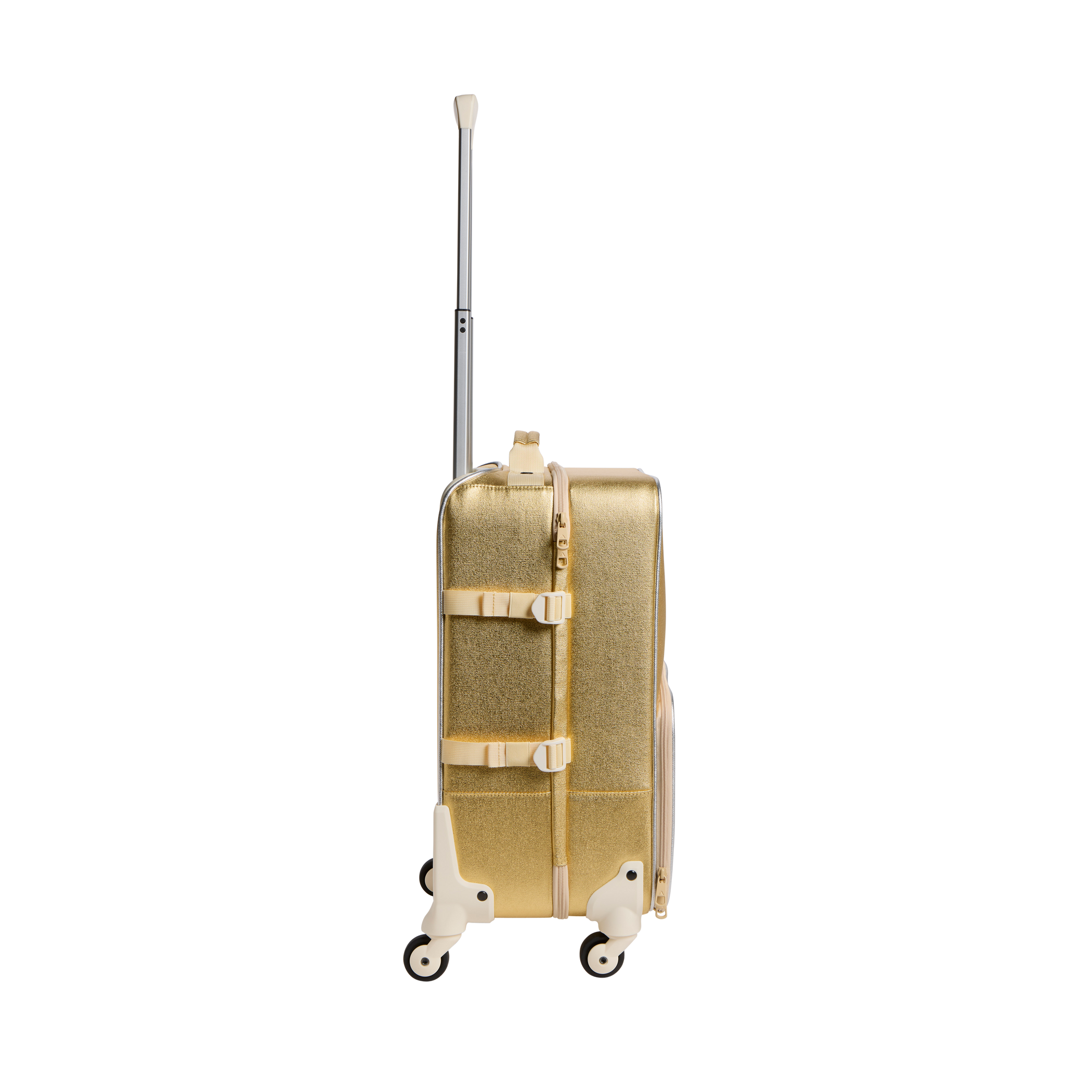 STATE Bags Logan Suitcase Metallic Gold