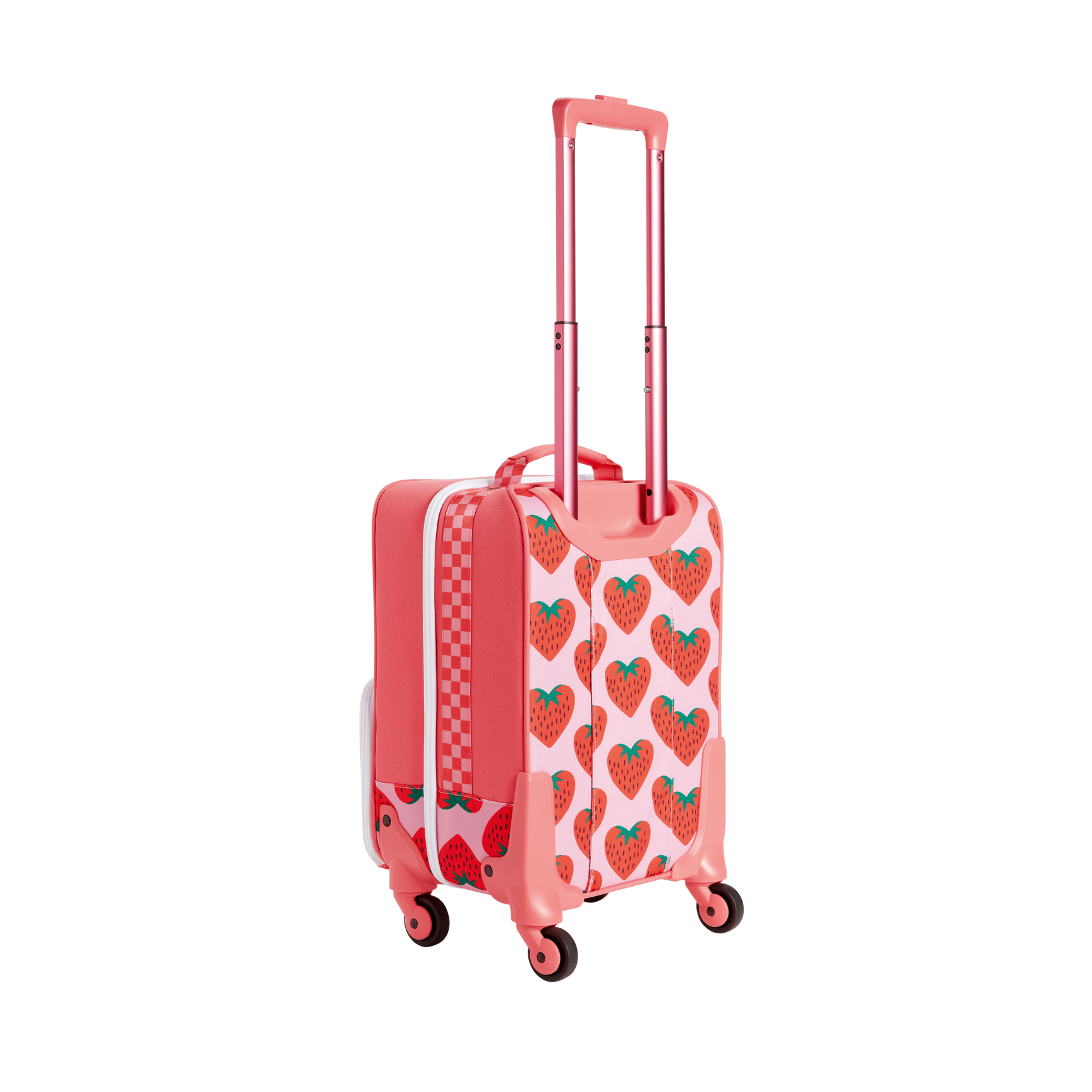 STATE Bags Mini Logan Suitcase Polyester Canvas Strawberries