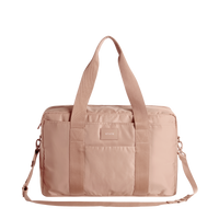STATE Bags Wellington Weekender Latte Front View Click to Zoom