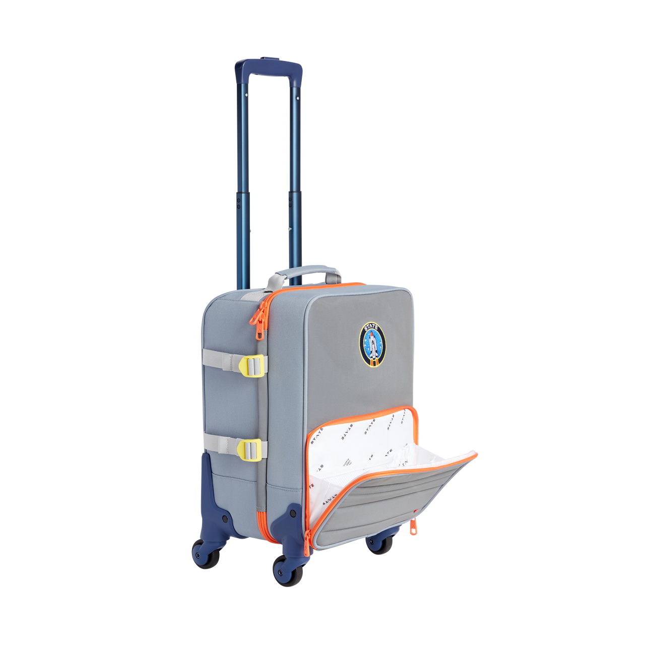 STATE Bags Mini Logan Suitcase Reflective Astronaut