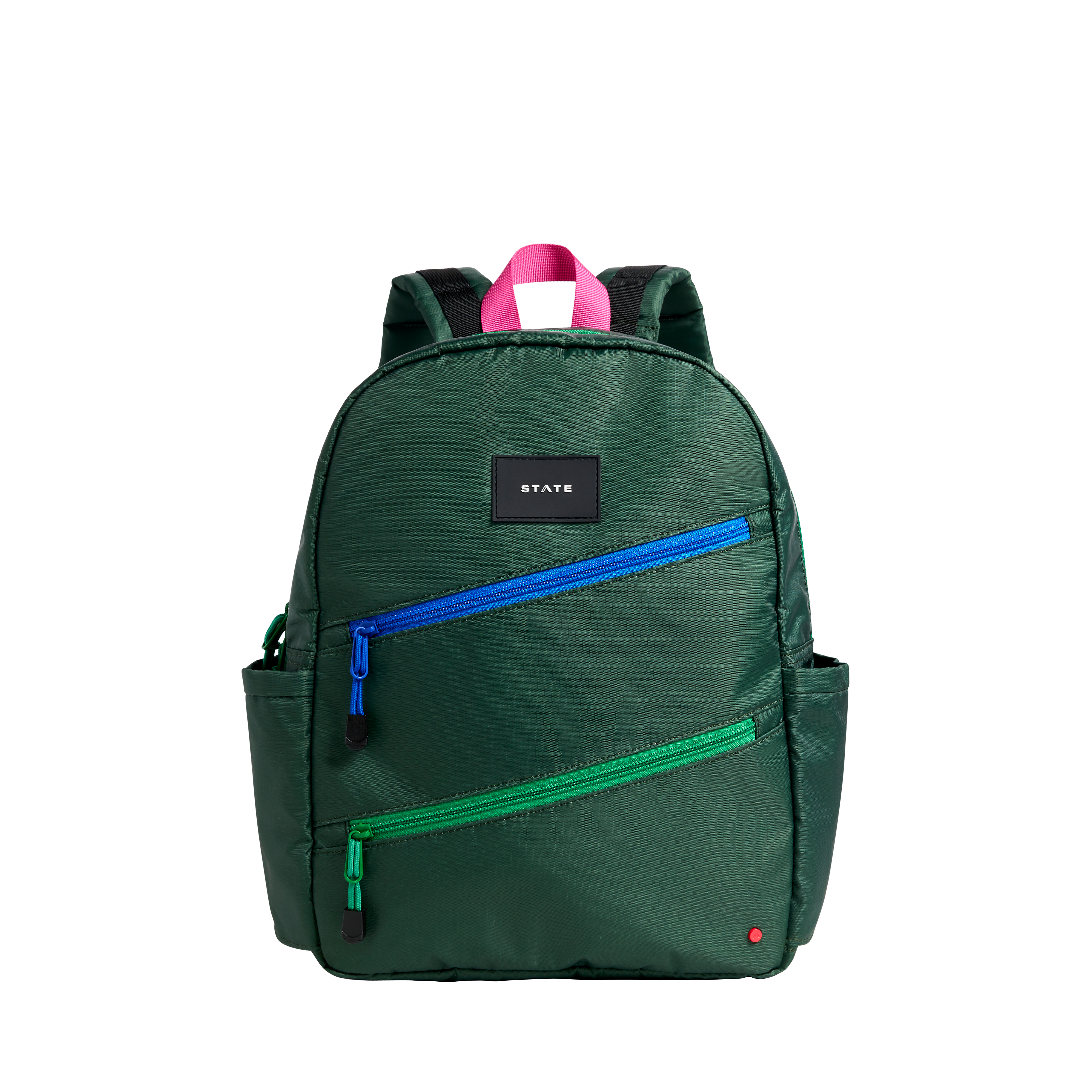 Kane Kids Backpack Olive Diagonal Zipper | Back to School | Travel Backpack