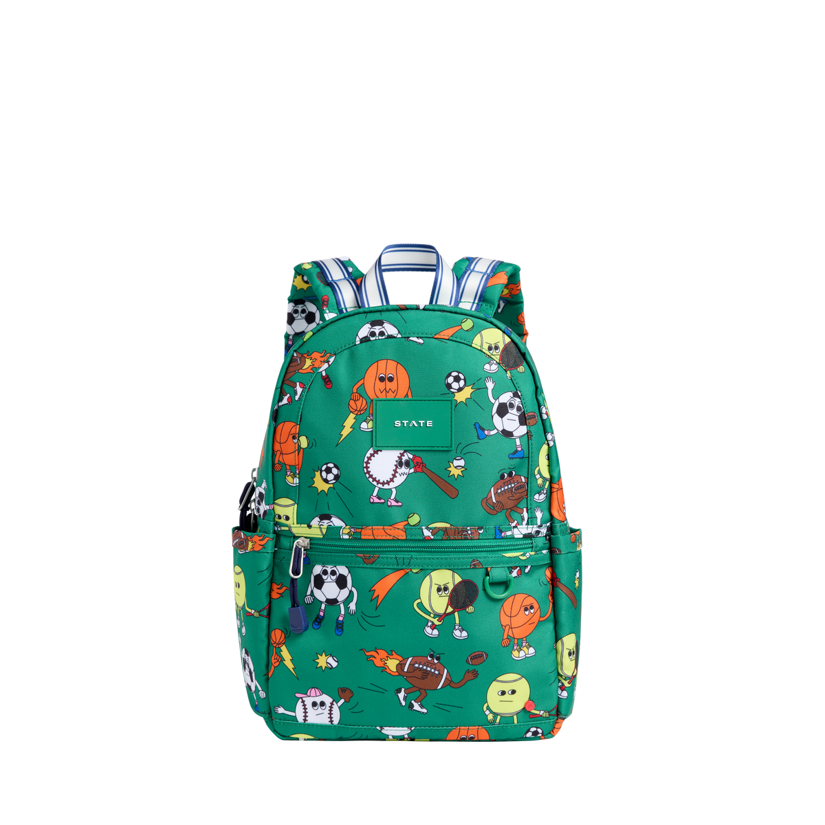 STATE Bags | Kane Kids Mini Travel Backpack Color Block Green/Navy ...