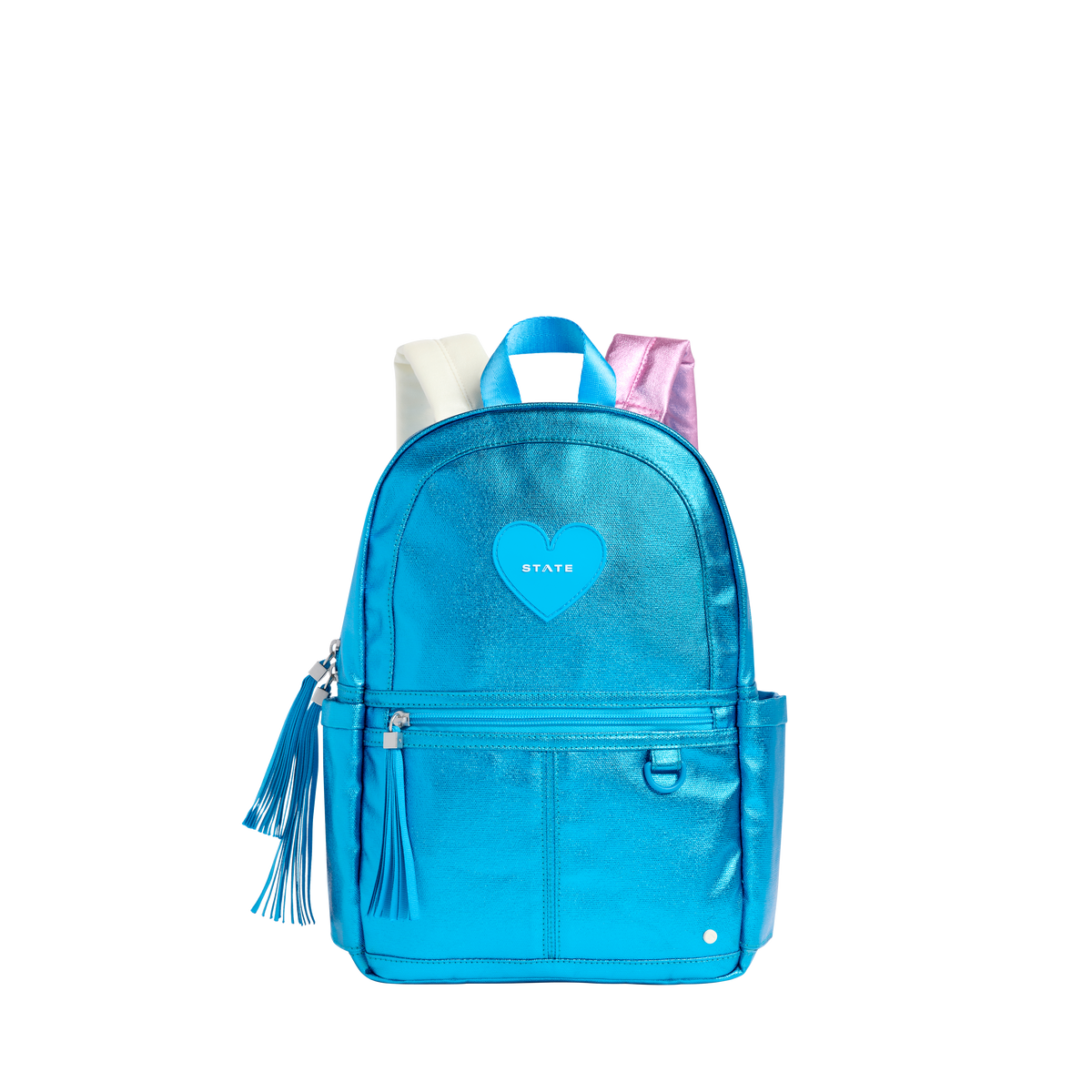 STATE Bags | Kane Kids Mini Backpack Blue Metallic | Back to School ...