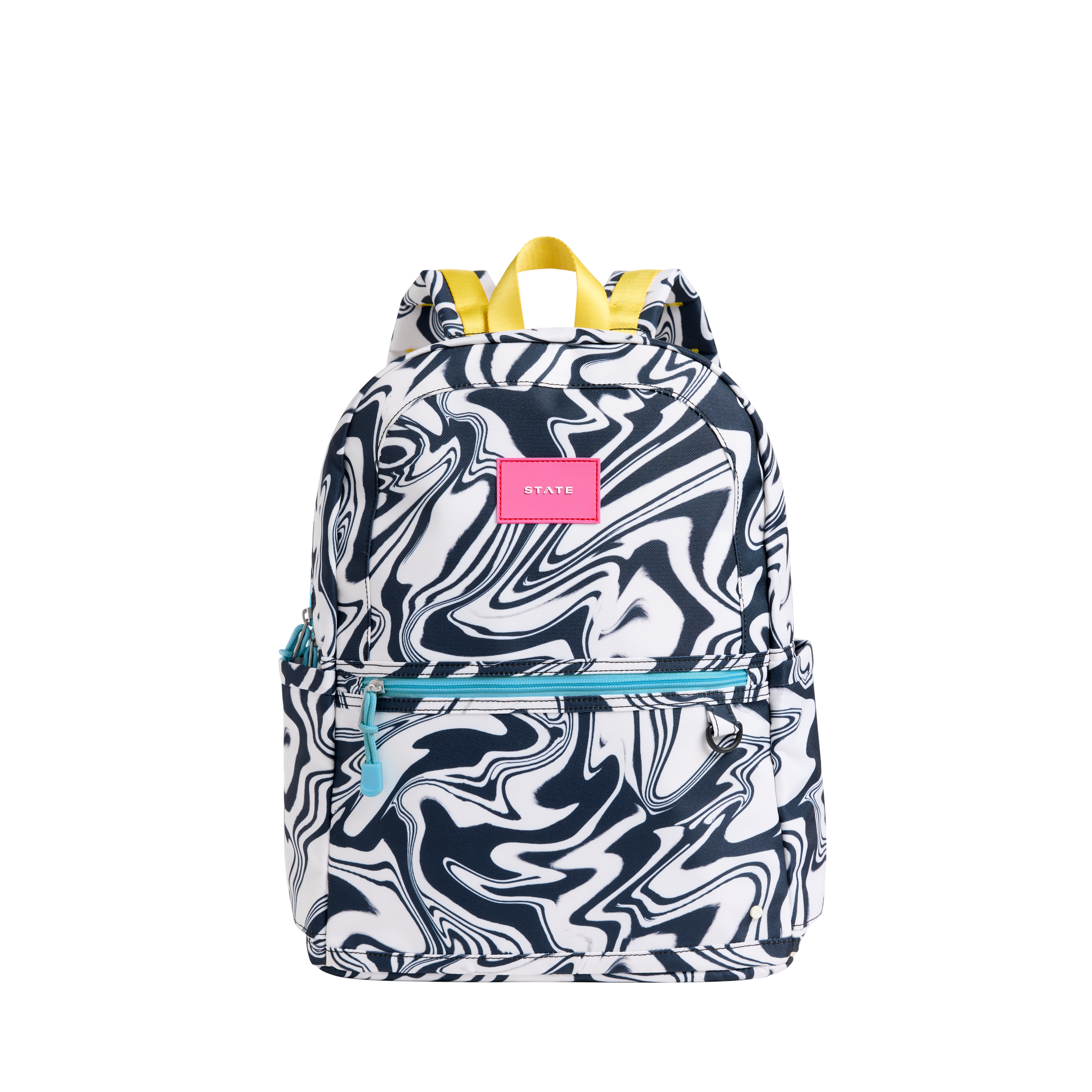 Kane Double Pocket Backpack Marbled | Back to School | Travel Backpack