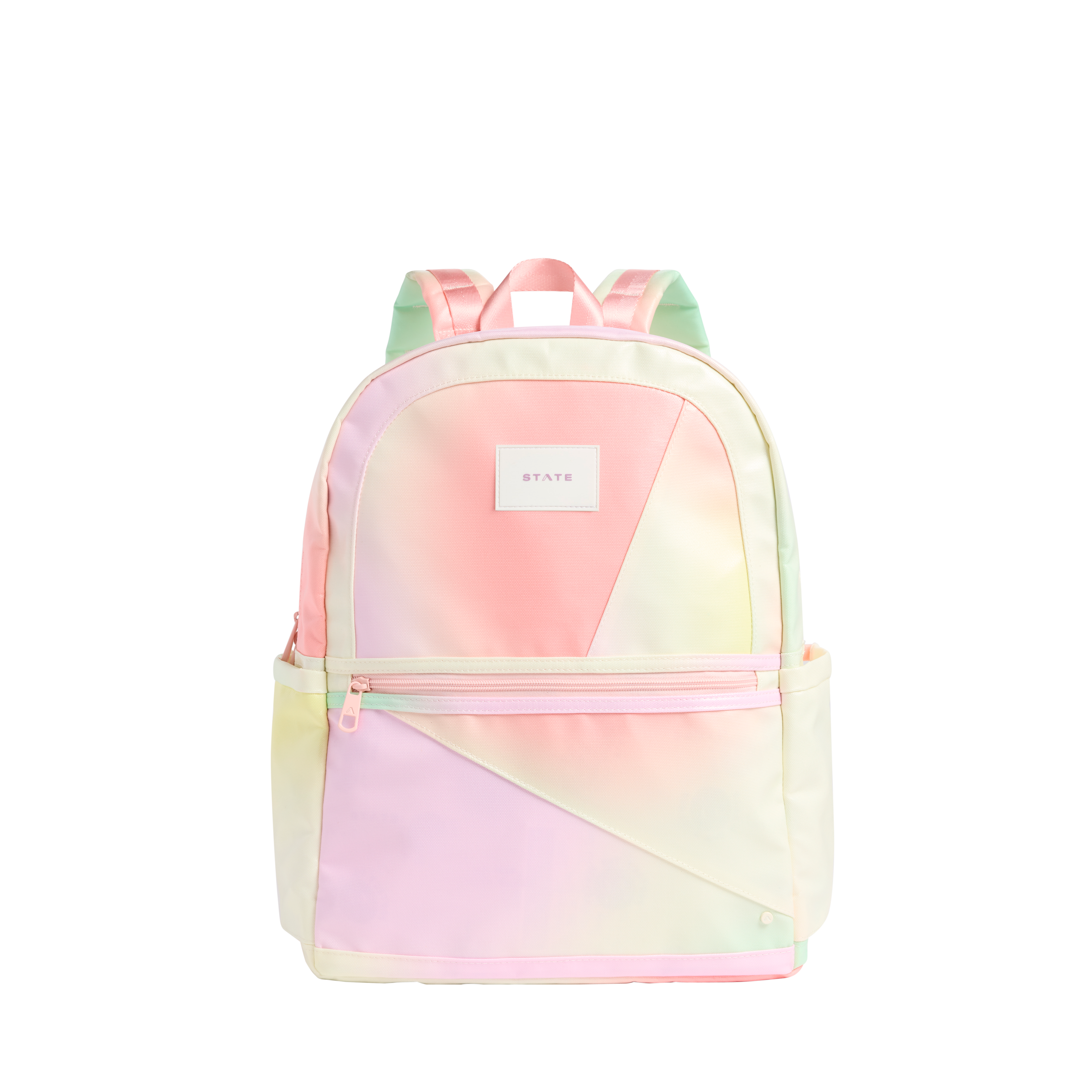 Kane Kids Large Backpack Metallic Tie Dye Patchwork | Back to School | Travel Backpack