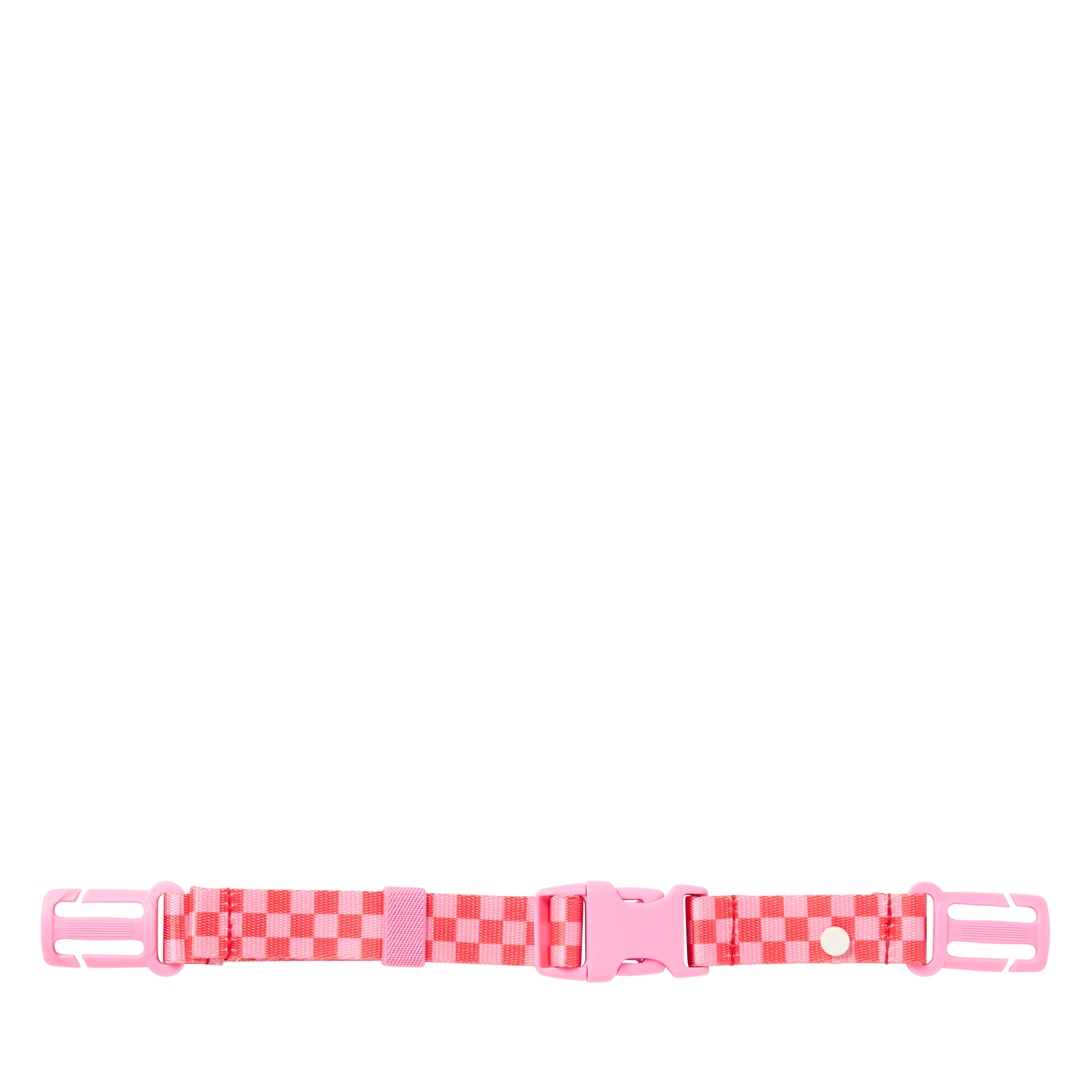 Detachable Chest Strap Strawberry Check