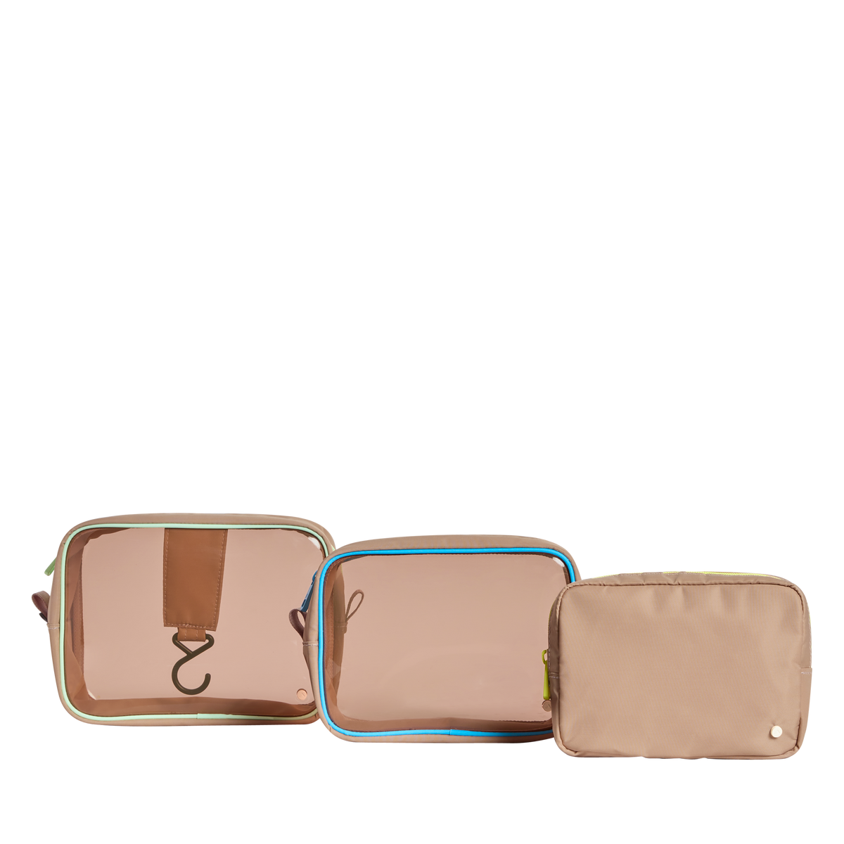 STATE Bags | Travel Pouch Set TPU Latte STATE Bags | Travel Pouch Set TPU Latte
