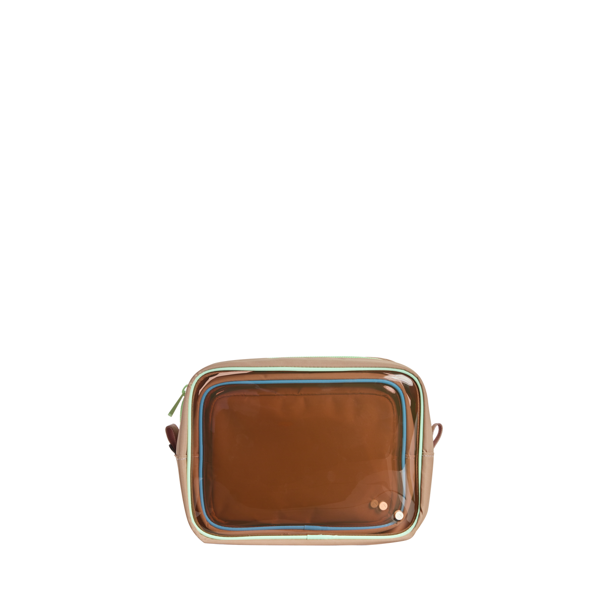 state bags travel pouch set latte tpu/nylon canvas latte front view click to zoom