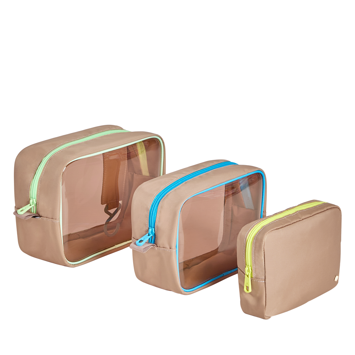 STATE Bags | Travel Pouch Set TPU Latte STATE Bags | Travel Pouch Set TPU Latte