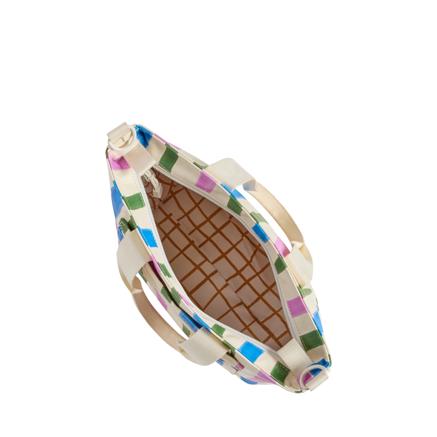 STATE Bags Graham Mini Tote Recycled Coated Canvas Stripe