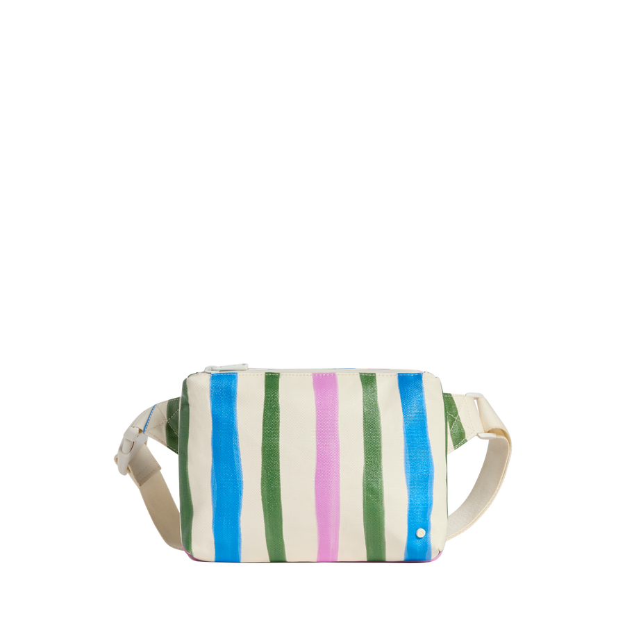 STATE Bags Graham XL Tote Recycled Coated Cotton Stripe