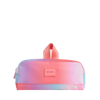 STATE Bags Clinton Pencil Case Nylon Sunset Gradient Front View Click to Zoom