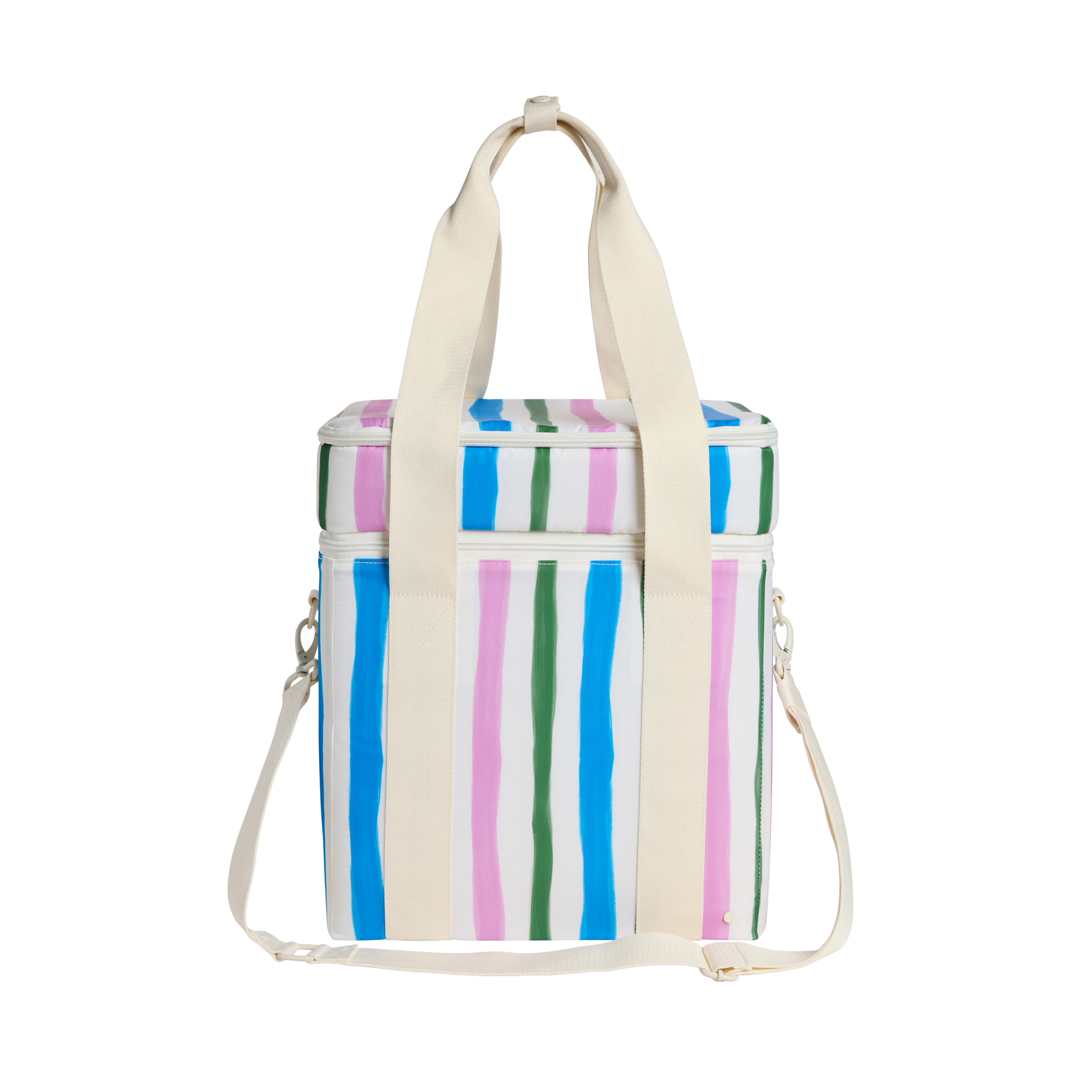 Wellington Cooler Recycled Coated Cotton Stripe