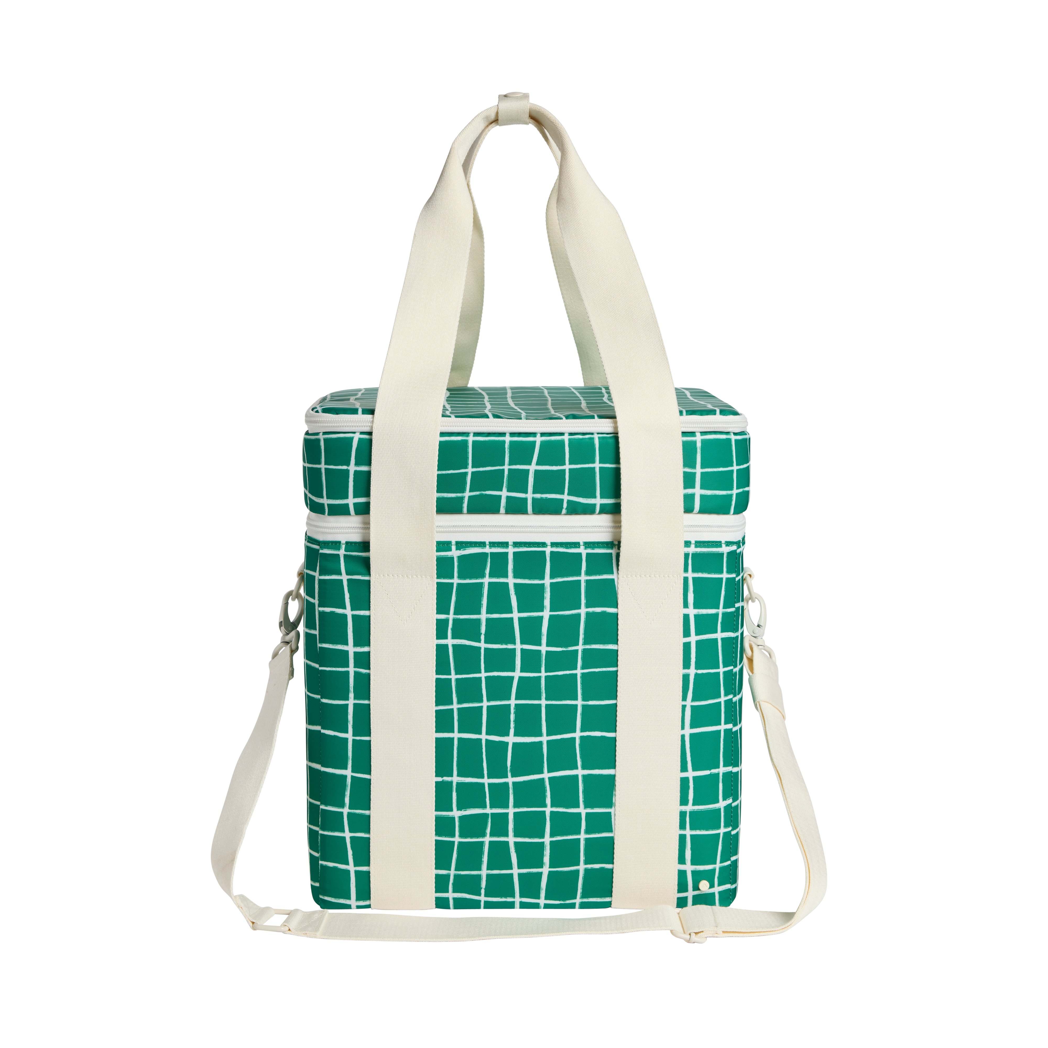 Wellington Cooler Nylon Green Check