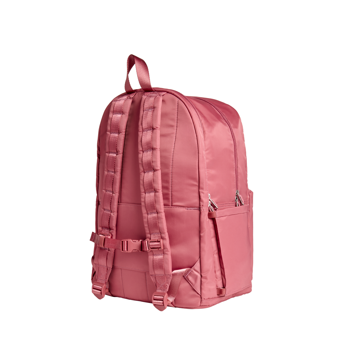 STATE Bags Reed Backpack Nylon Rose Back View Click to Zoom
