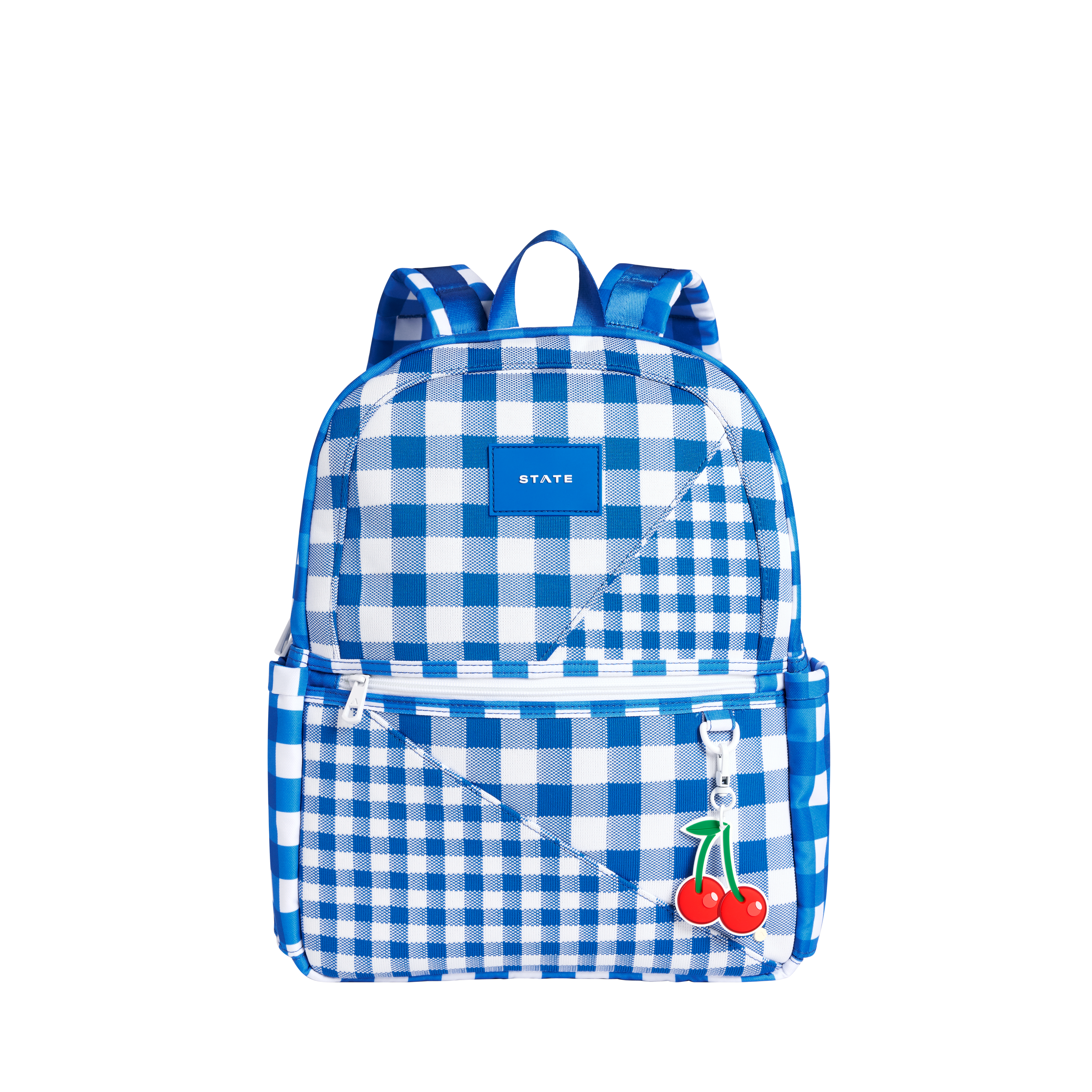 Kane Double Pocket Backpack Gingham