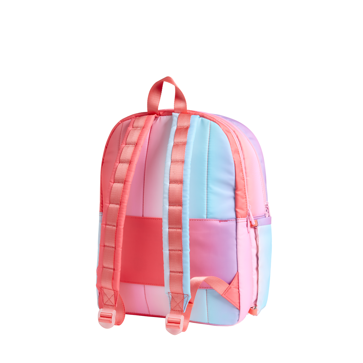 STATE Bags Kane Kids Large Backpack Nylon Puffer Sunset Back View Click to Zoom