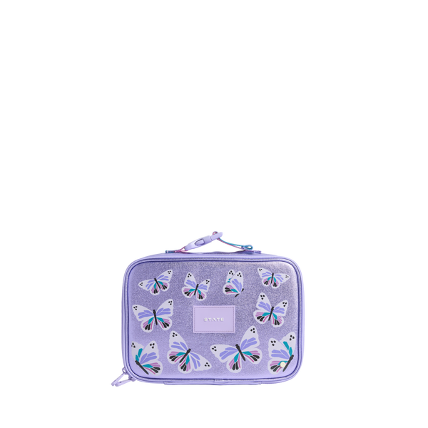 STATE Bags | Rodgers Lunch Box Metallic Butterfly