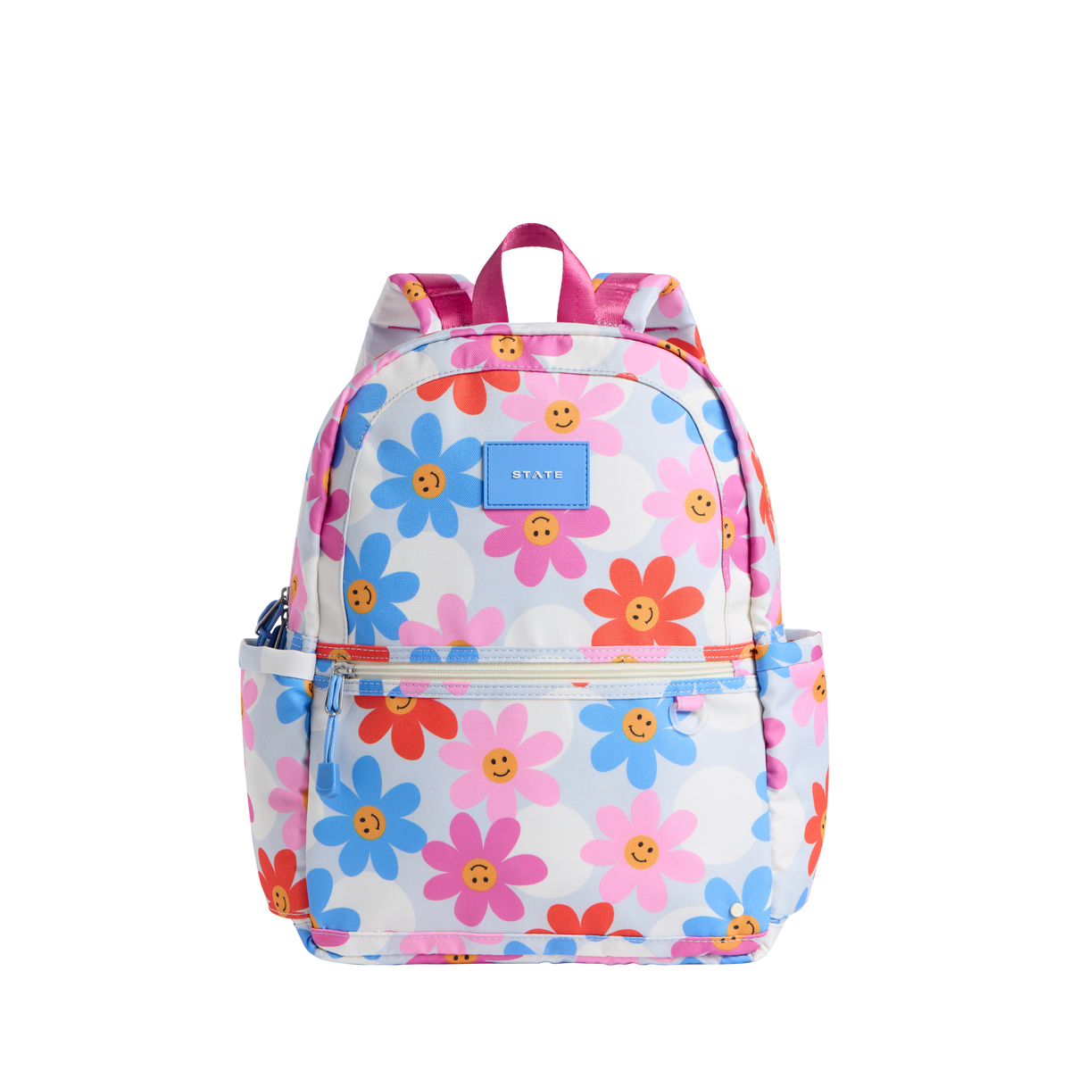 STATE Bags | Kane Kids Double Pocket Backpack Intarsia Strawberries ...