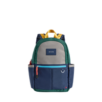 STATEB Bags Kane Mini Backpack green/navy front view click to zoom