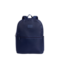 state bags Kane double pocket large backpack nylon navy front view click to zoom