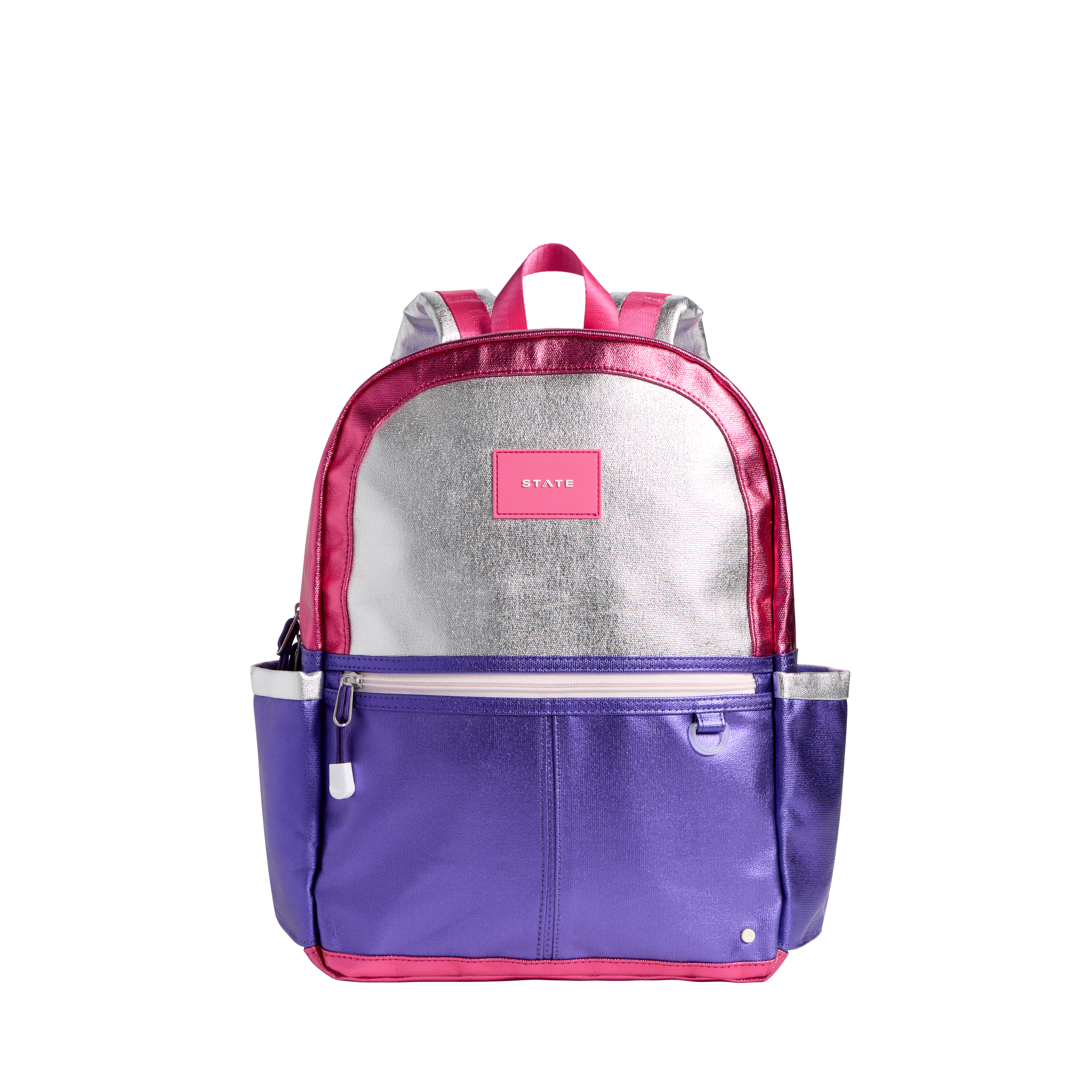 Kane Kids Travel Backpack Metallic Hot Pink/Purple | Back to School | Travel Backpack