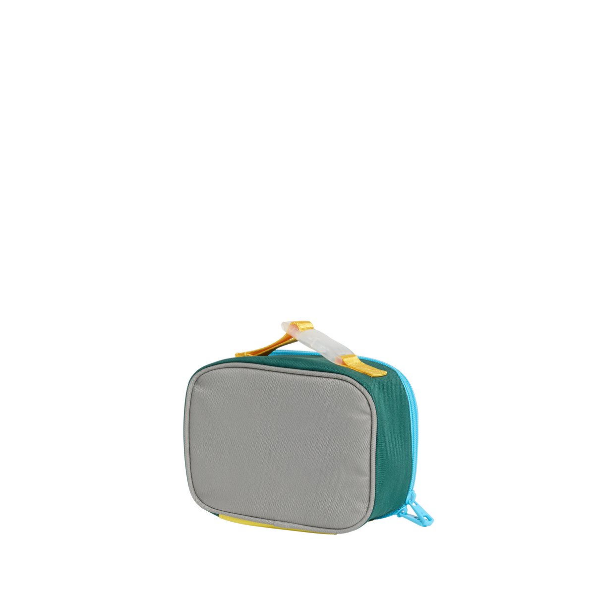 state bags mini rodgers snack pack lunch box polyester canvas green/navy back view click to zoom