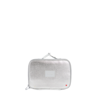 state bags rodgers lunch box metallic silver front view click to zoom