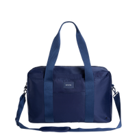 STATE Bags Wellington Weekender Nylon Navy Front View Click to Zoom