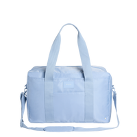 STATE Bags Wellington Weekender Nylon Ice Blue Front View Click to Zoom