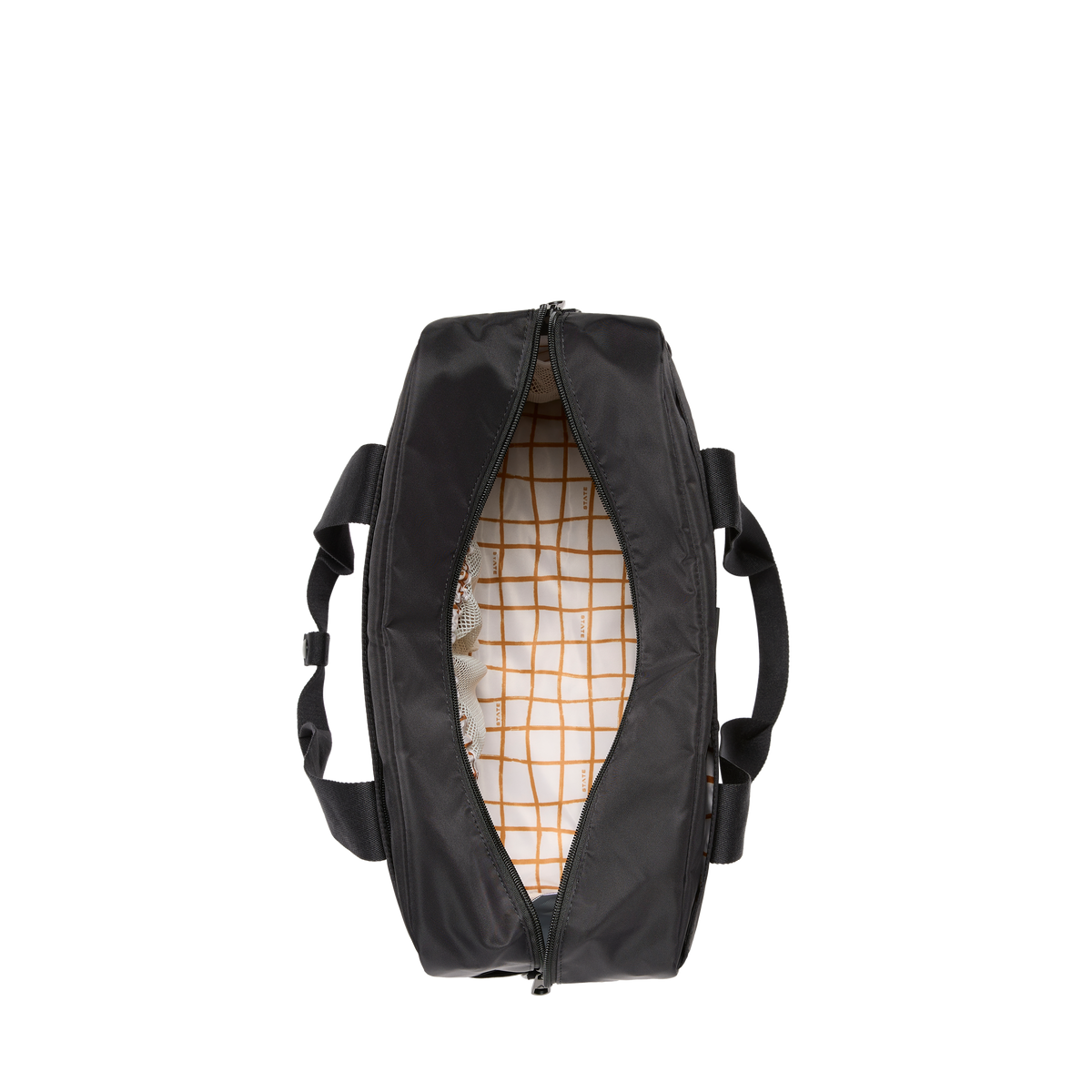 STATE Bags Jordan Diaper Tote Nylon Black Overhead View Click to Zoom