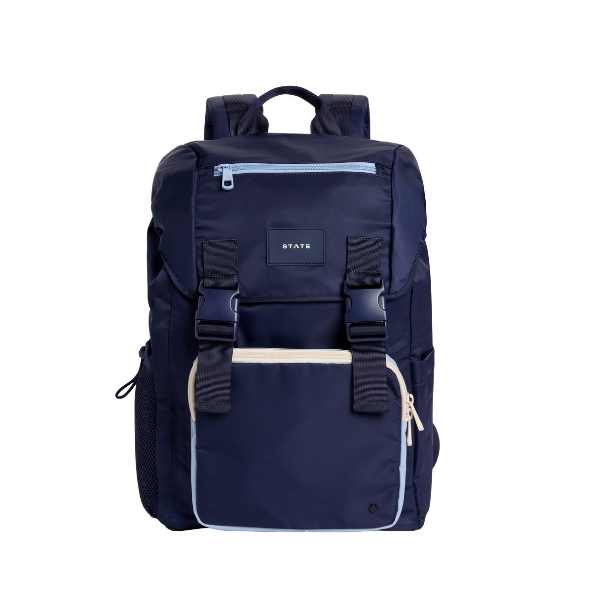 STATE Bags | Grove Rucksack Nylon Navy STATE Bags | Grove Rucksack Nylon Navy