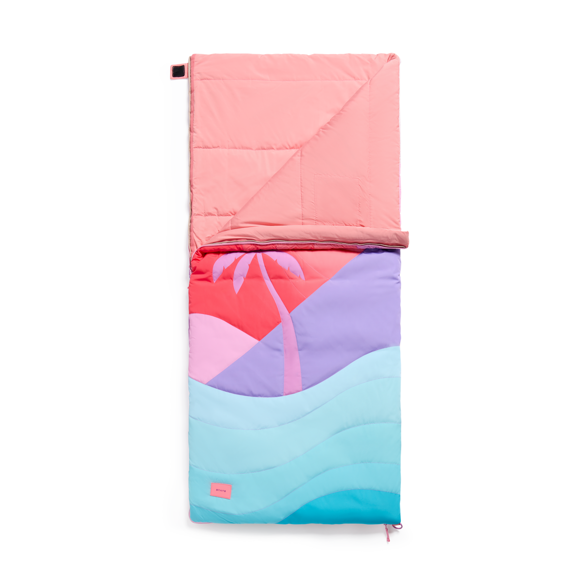 STATE Bags Redwood Sleeping Bag Sunset Interior View Click to Zoom
