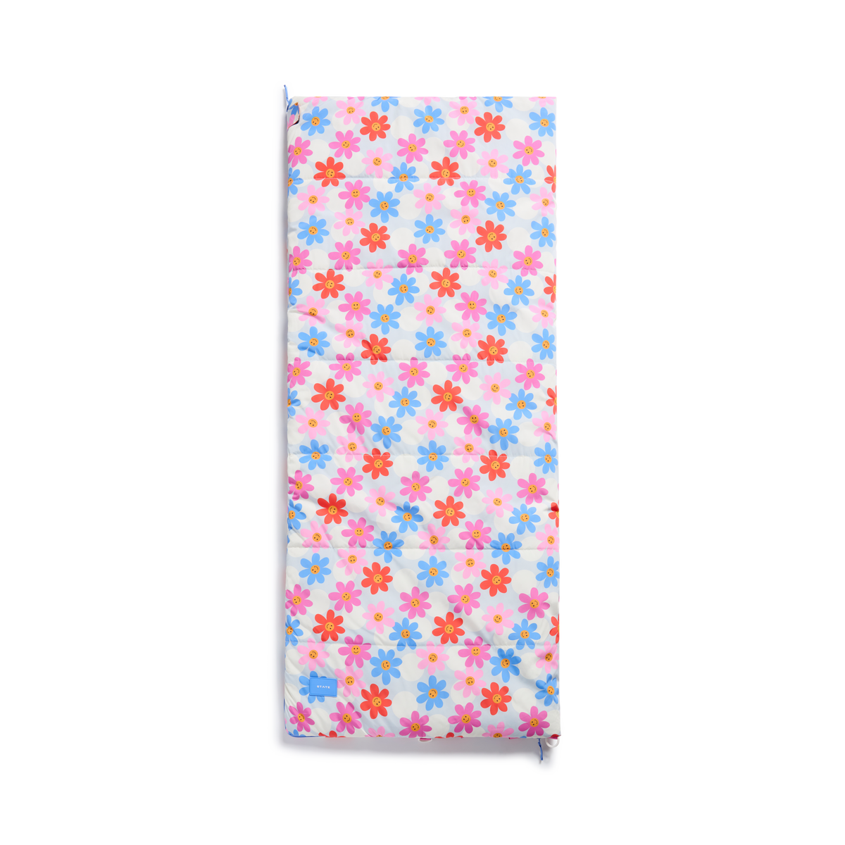 STATE Bags Redwood Sleeping Bag Daises Front View Click to Zoom