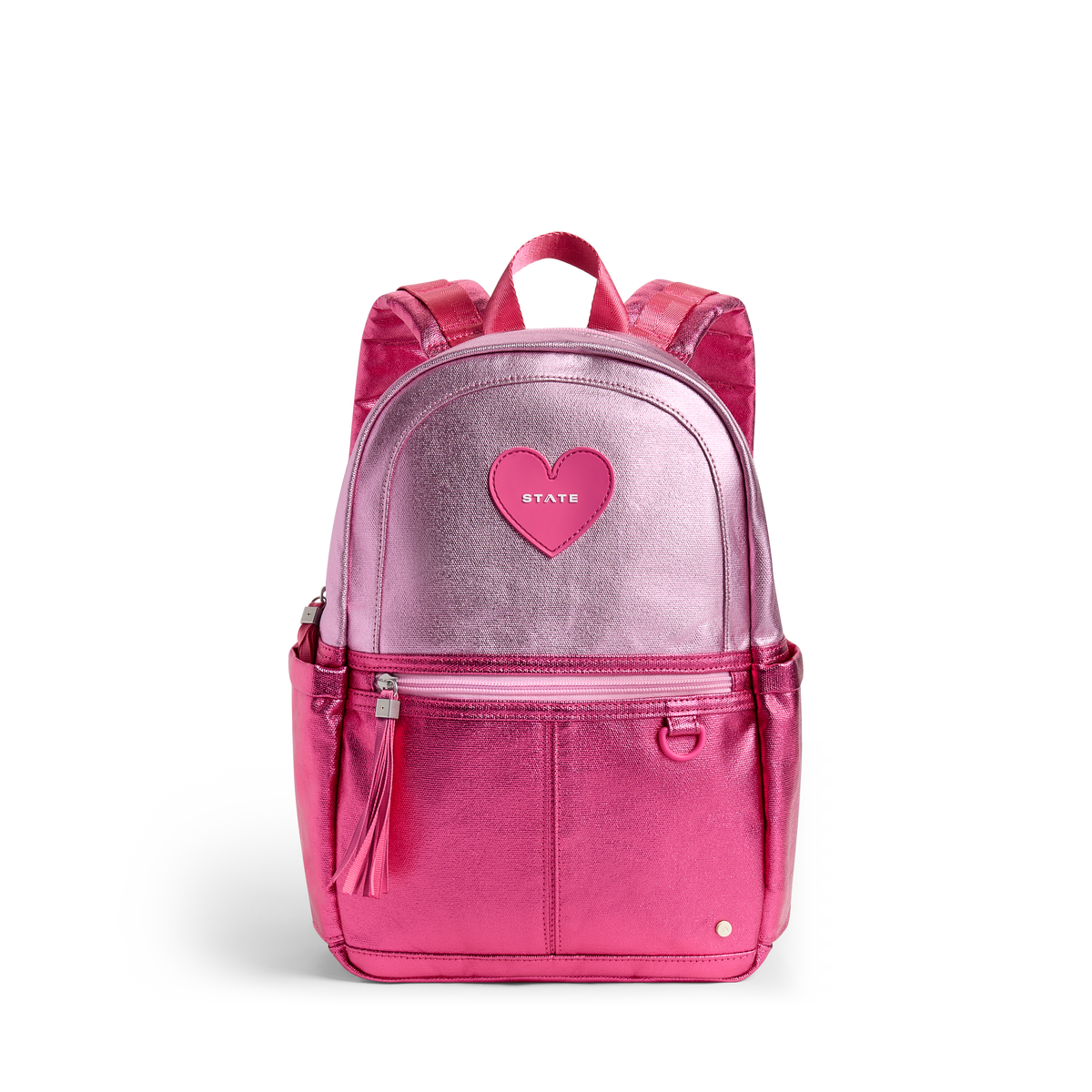 STATE Bags | Kane Mini Backpack Metallic Pink/Silver | Back to School ...