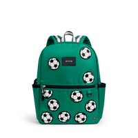 STATE Bags Kane Backpack Fuzzy Soccer Balls Front View Click to Zoom